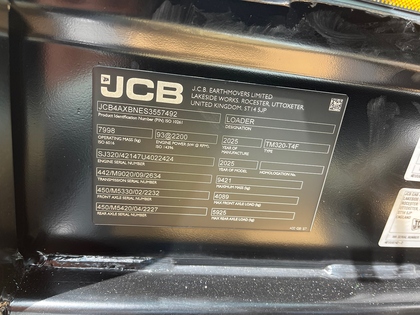  JCB TM320 at Briggs JCB Orlando, FL