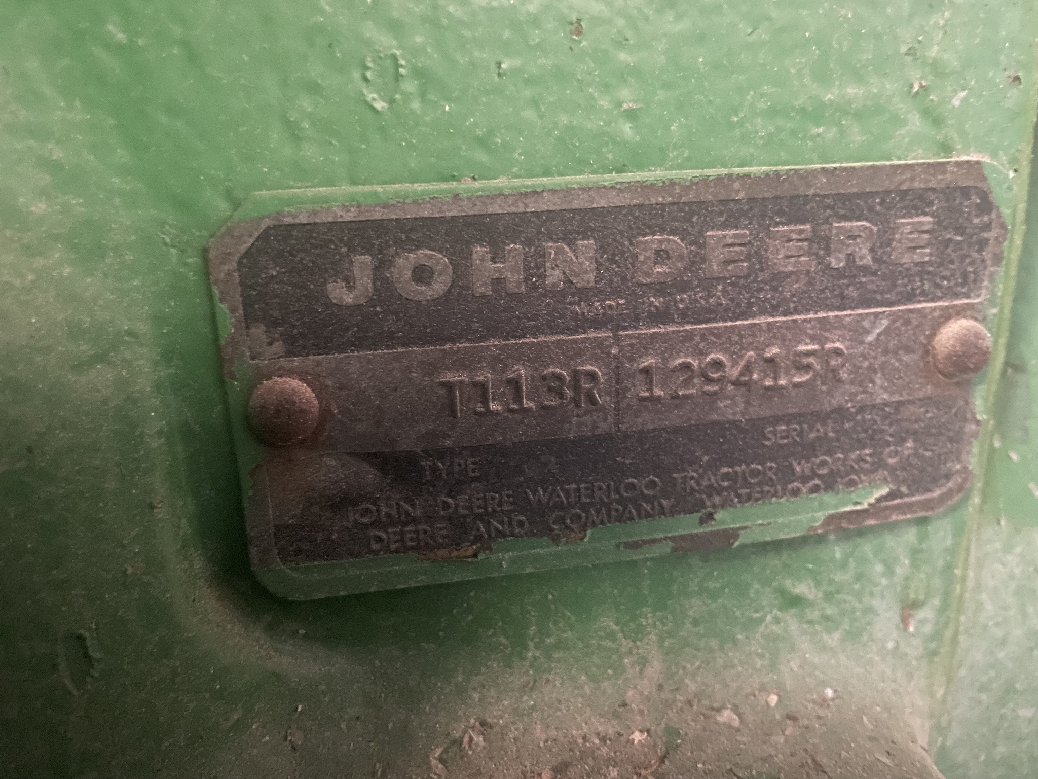  1969 John Deere 3020 at LandMark in Kearney, NE