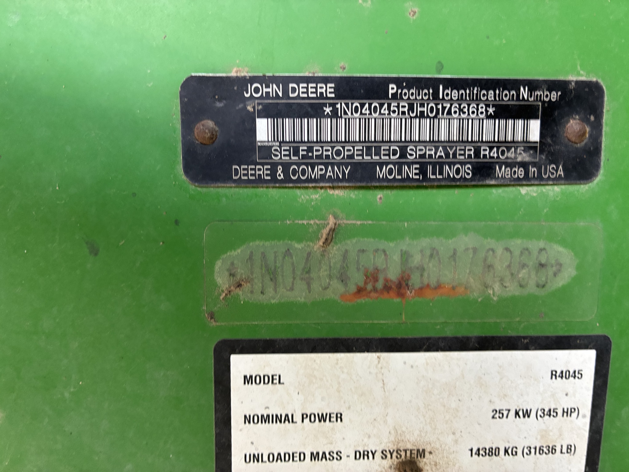  2017 John Deere R4045 at LandMark in Hastings, NE