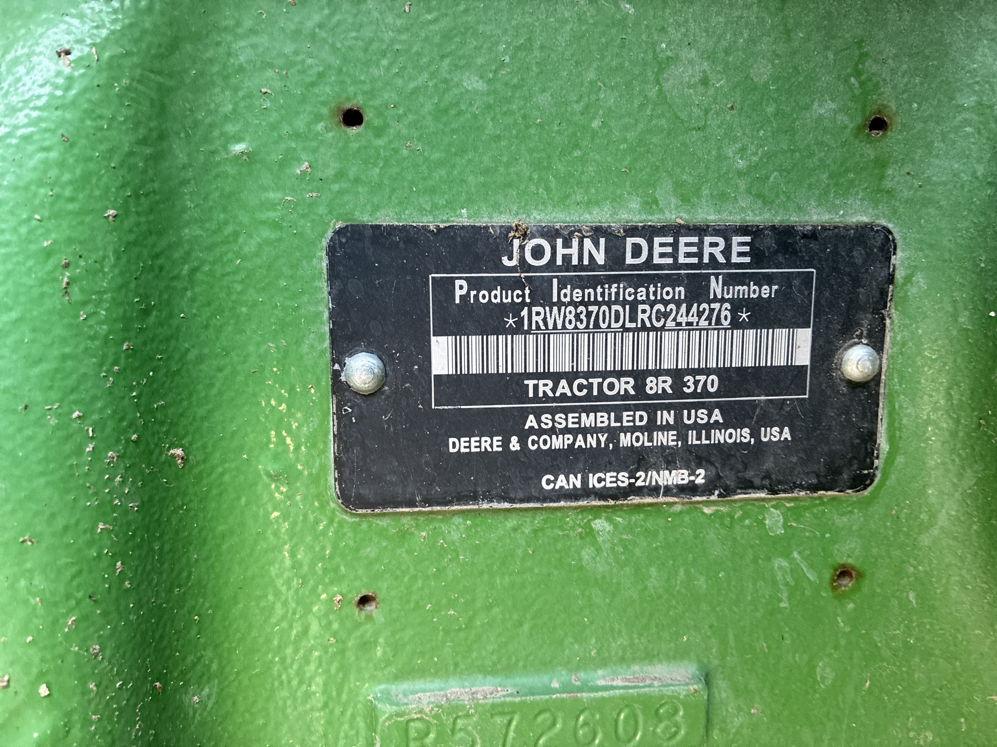  2024 John Deere 8R 370 at LandMark in Marysville, KS