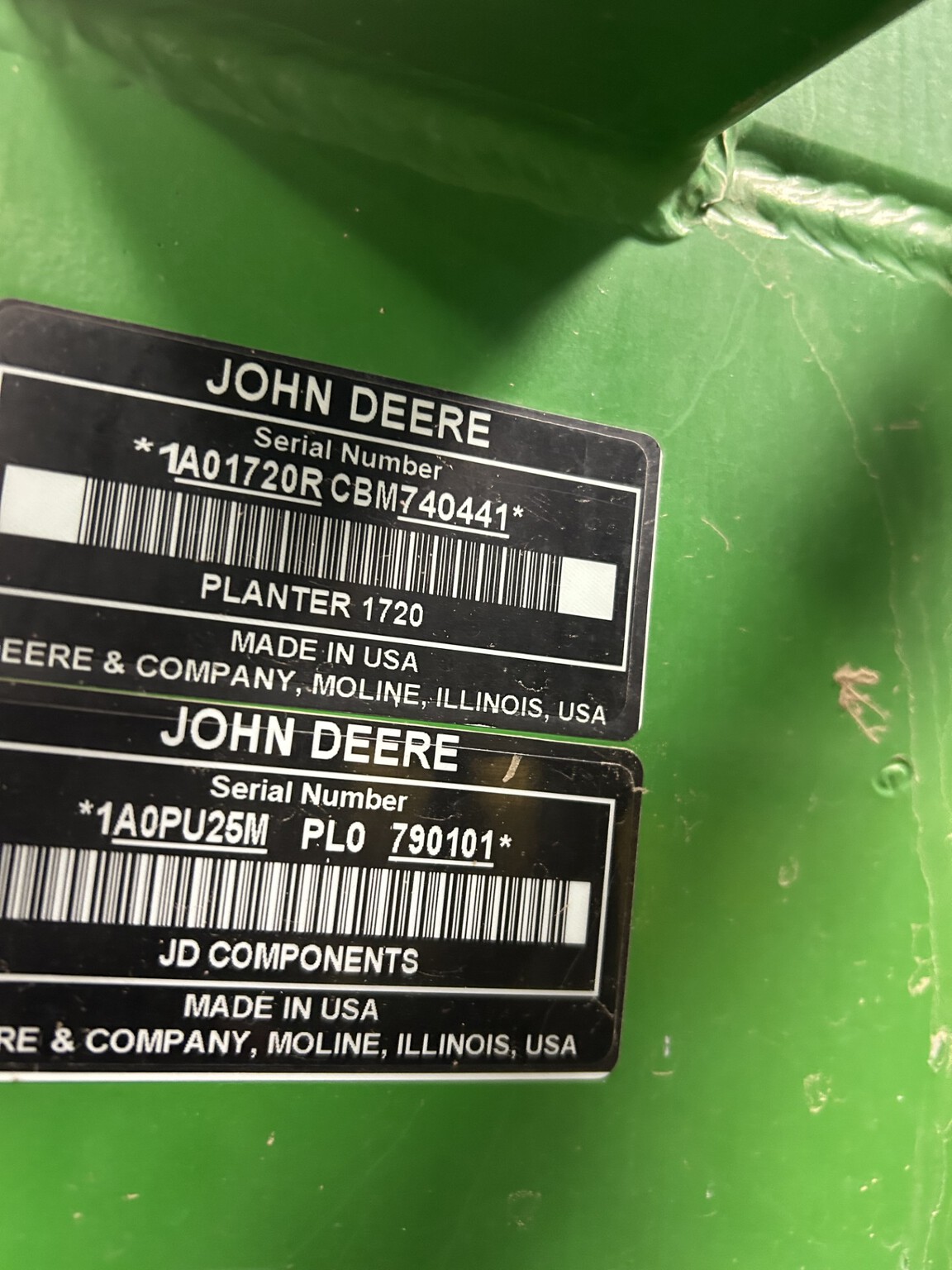  2011 John Deere 1720 at LandMark in Lexington, NE
