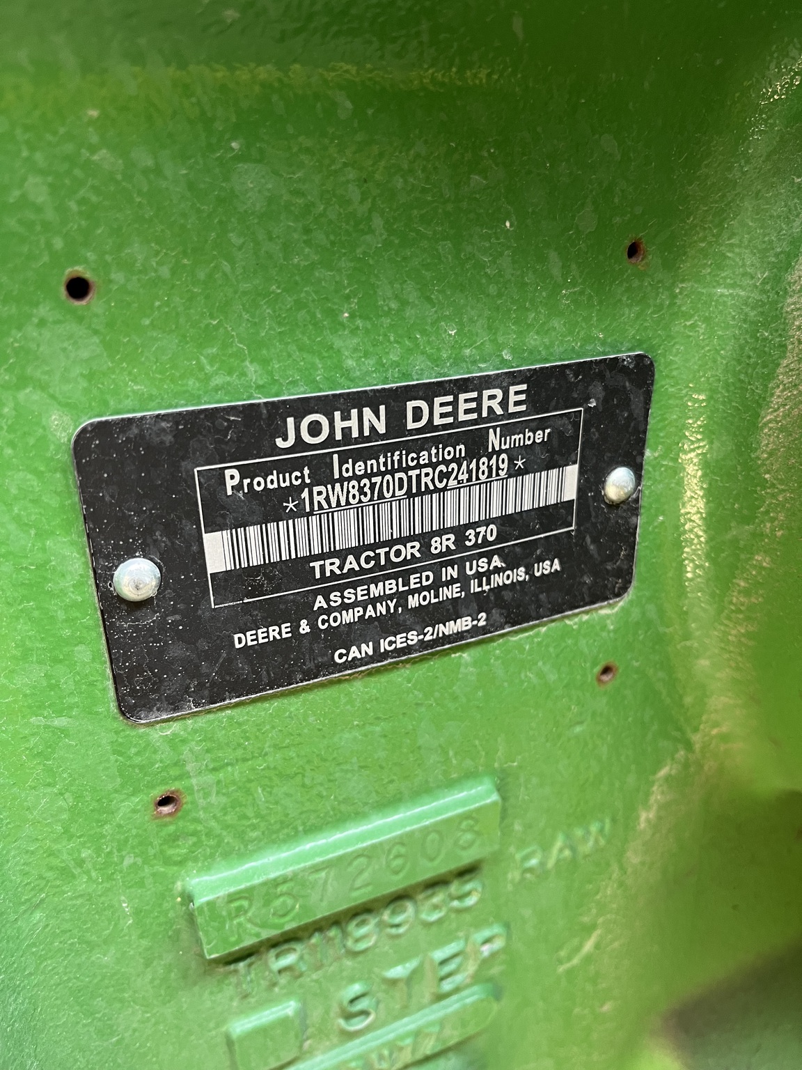  2024 John Deere 8R 370 at LandMark in Minden, NE