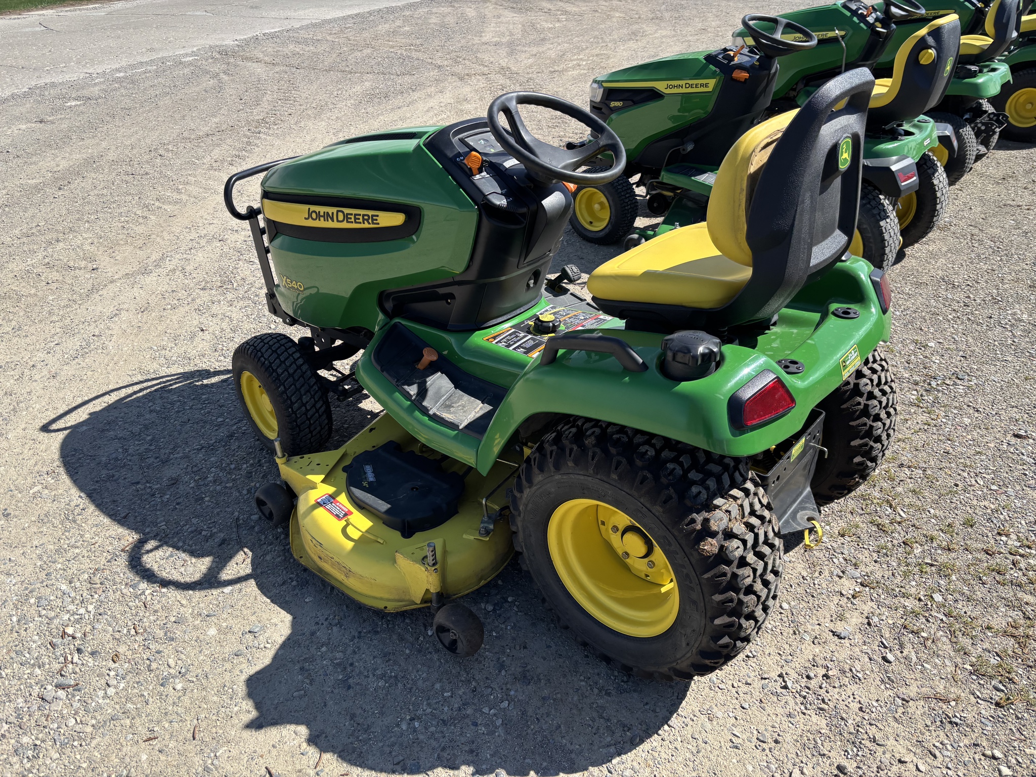 On Lot 2007 John Deere X540 at Tri County Equipment Sandusky, MI