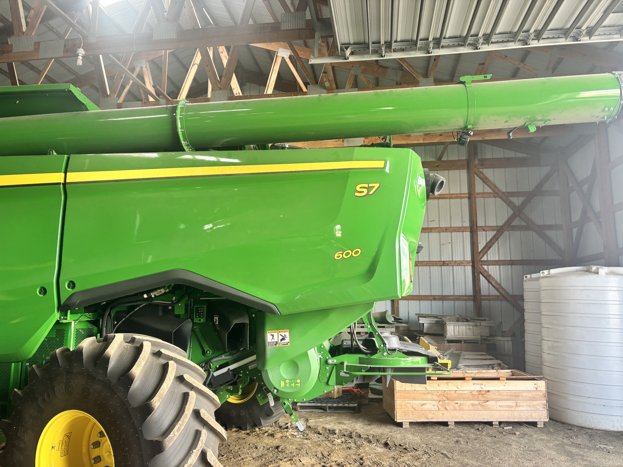 Used 2025 John Deere S7 600 at Tri County Equipment Sandusky, MI