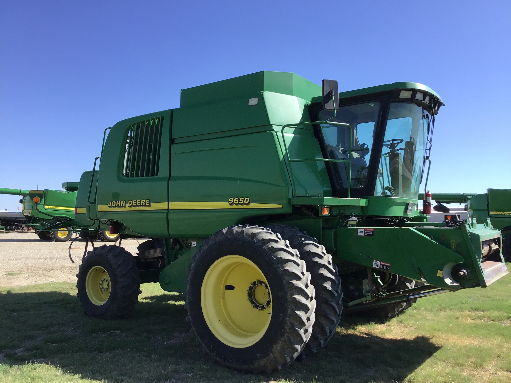  2001 John Deere 9650W at LandMark in Smith Center, KS