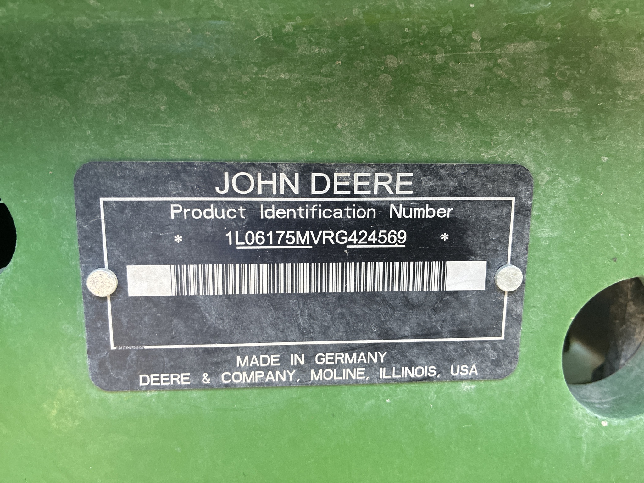  2024 John Deere 6175M at LandMark in Marysville, KS