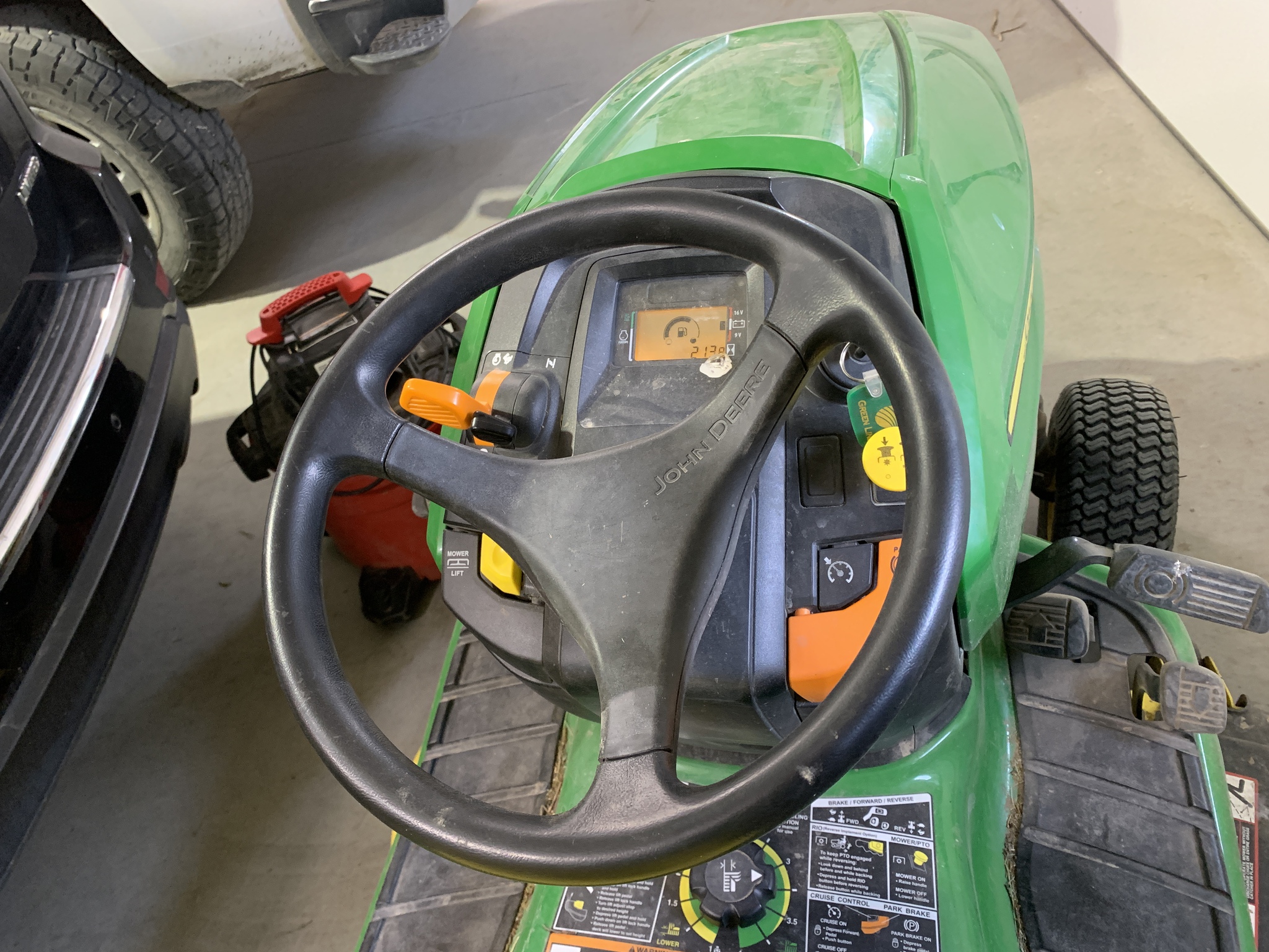  2018 John Deere X330 at LandMark in Fairfield, NE