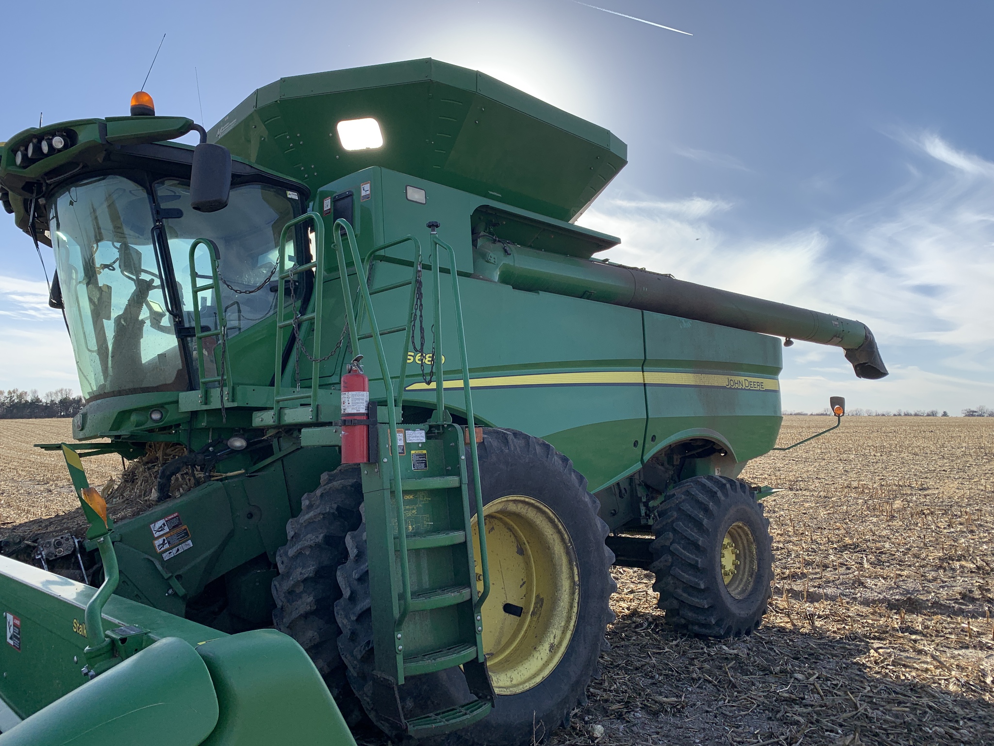  2013 John Deere S680 at LandMark in Fairfield, NE