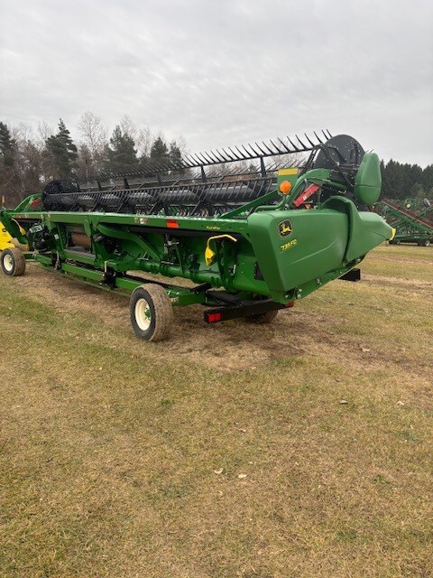 On Lot 2019 John Deere 735FD at Tri County Equipment Bad Axe, MI