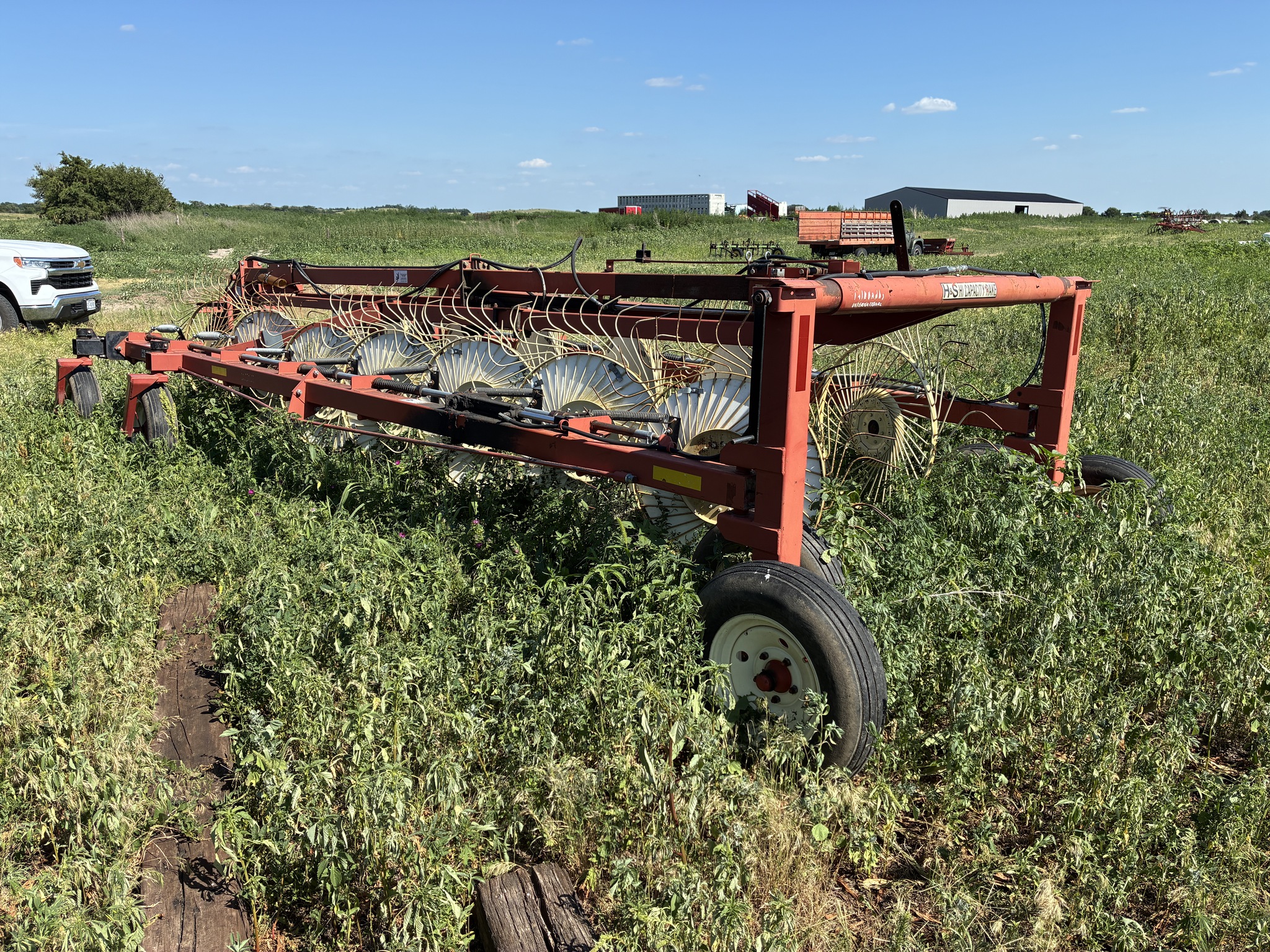   H&s 14 Wheel Hi Cap Rake at LandMark in Minden, NE
