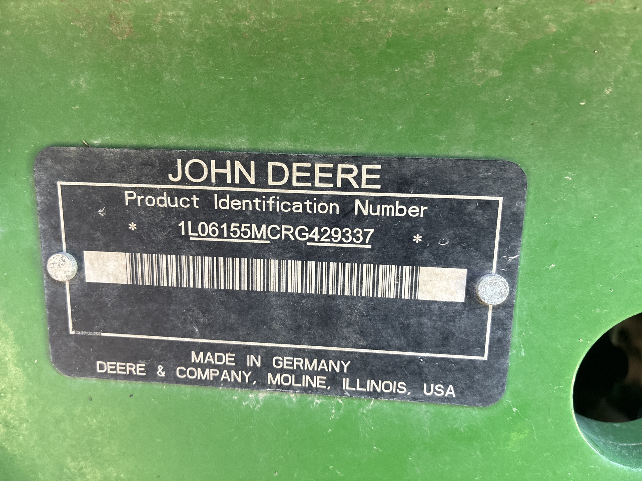  2024 John Deere 6155M at LandMark in Marysville, KS