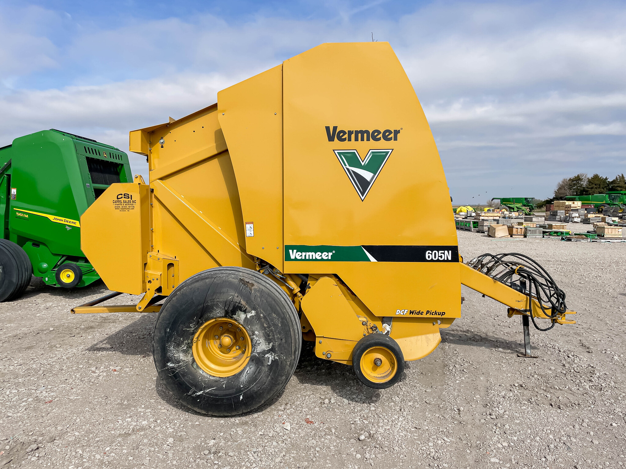  2015 Vermeer 605N at LandMark in Holdrege, NE