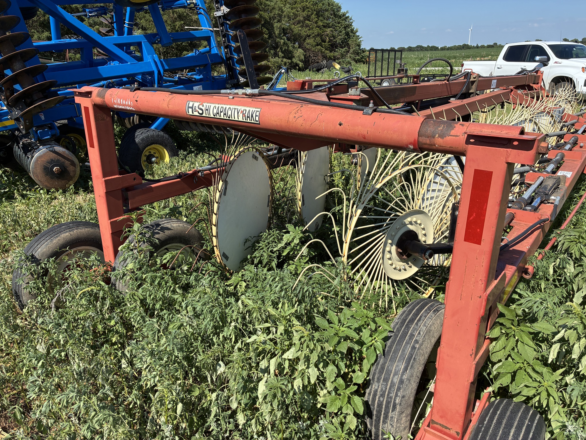   H&s 14 Wheel Hi Cap Rake at LandMark in Minden, NE