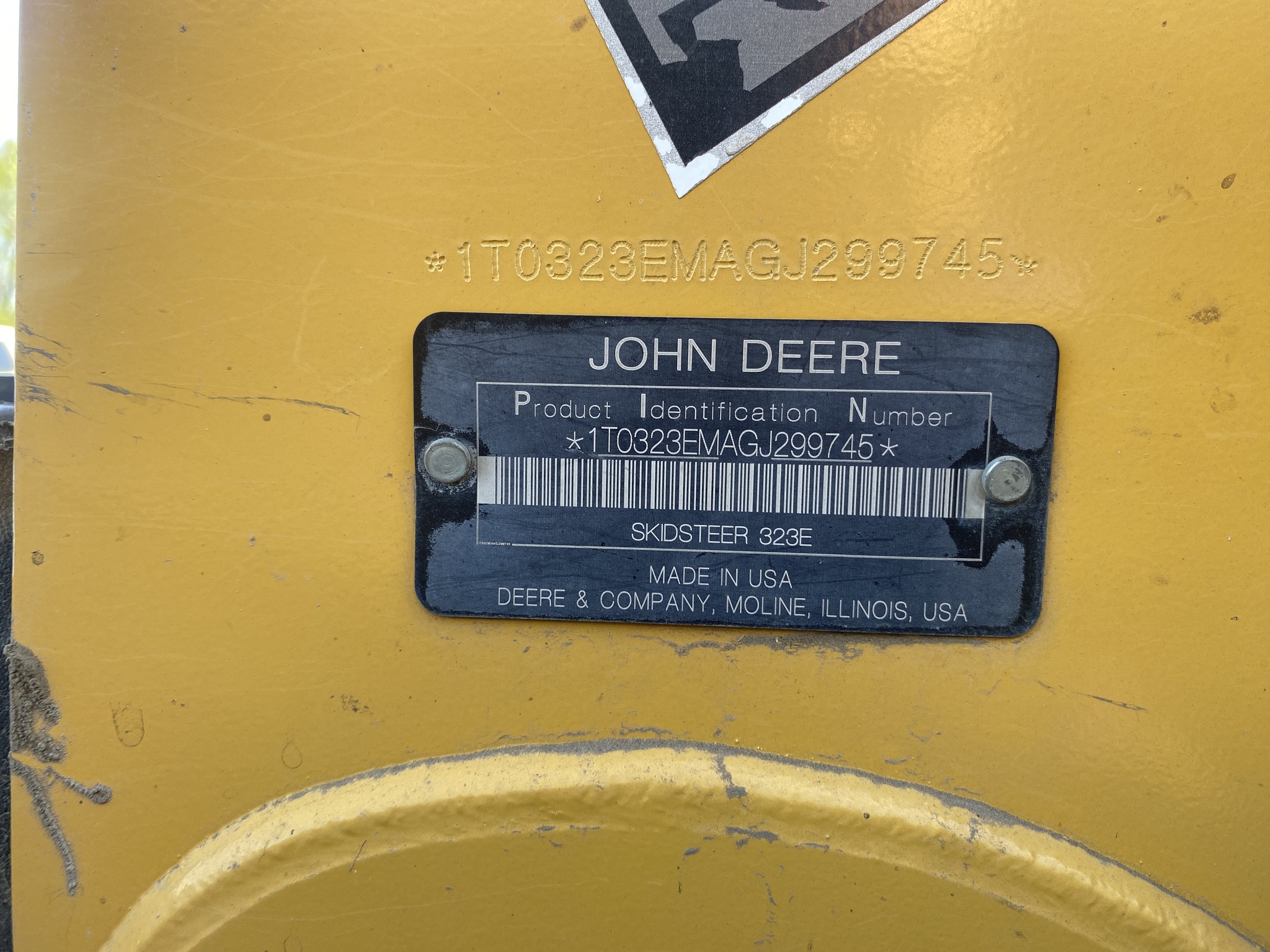  2016 John Deere 323E at LandMark in Hebron, NE