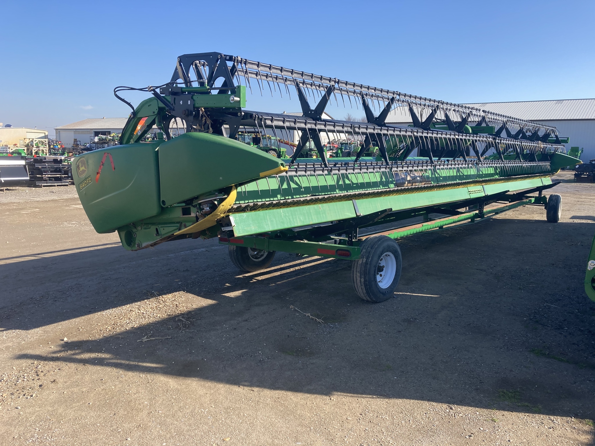 On Lot 2013 John Deere 640FD at Tri County Equipment Sandusky, MI