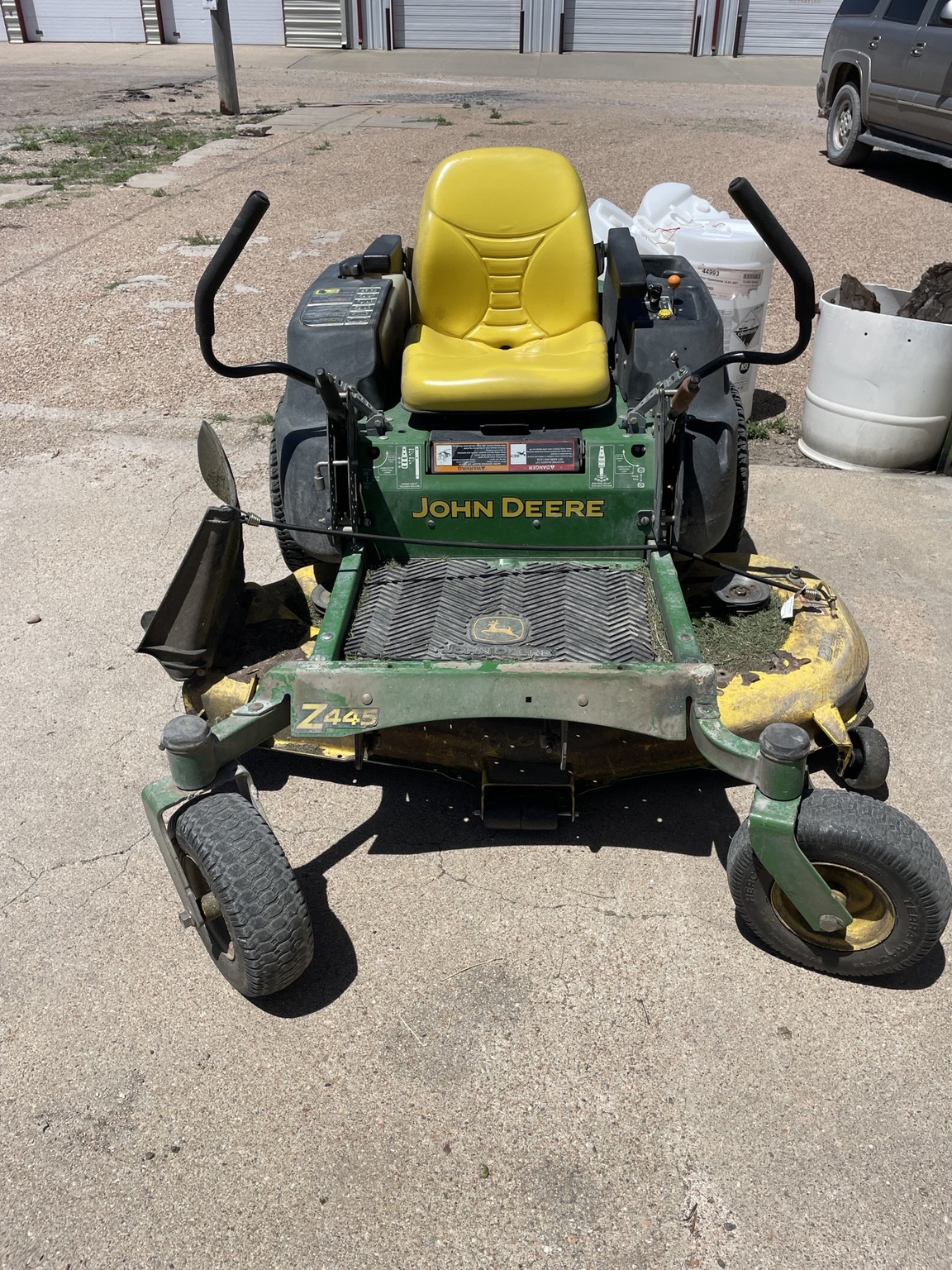 2008 John Deere Z445 at LandMark in Smith Center, KS
