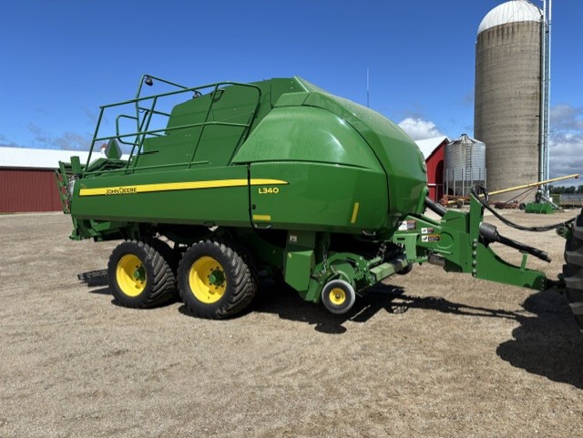 On Lot 2015 John Deere L340 at Tri County Equipment Bad Axe, MI