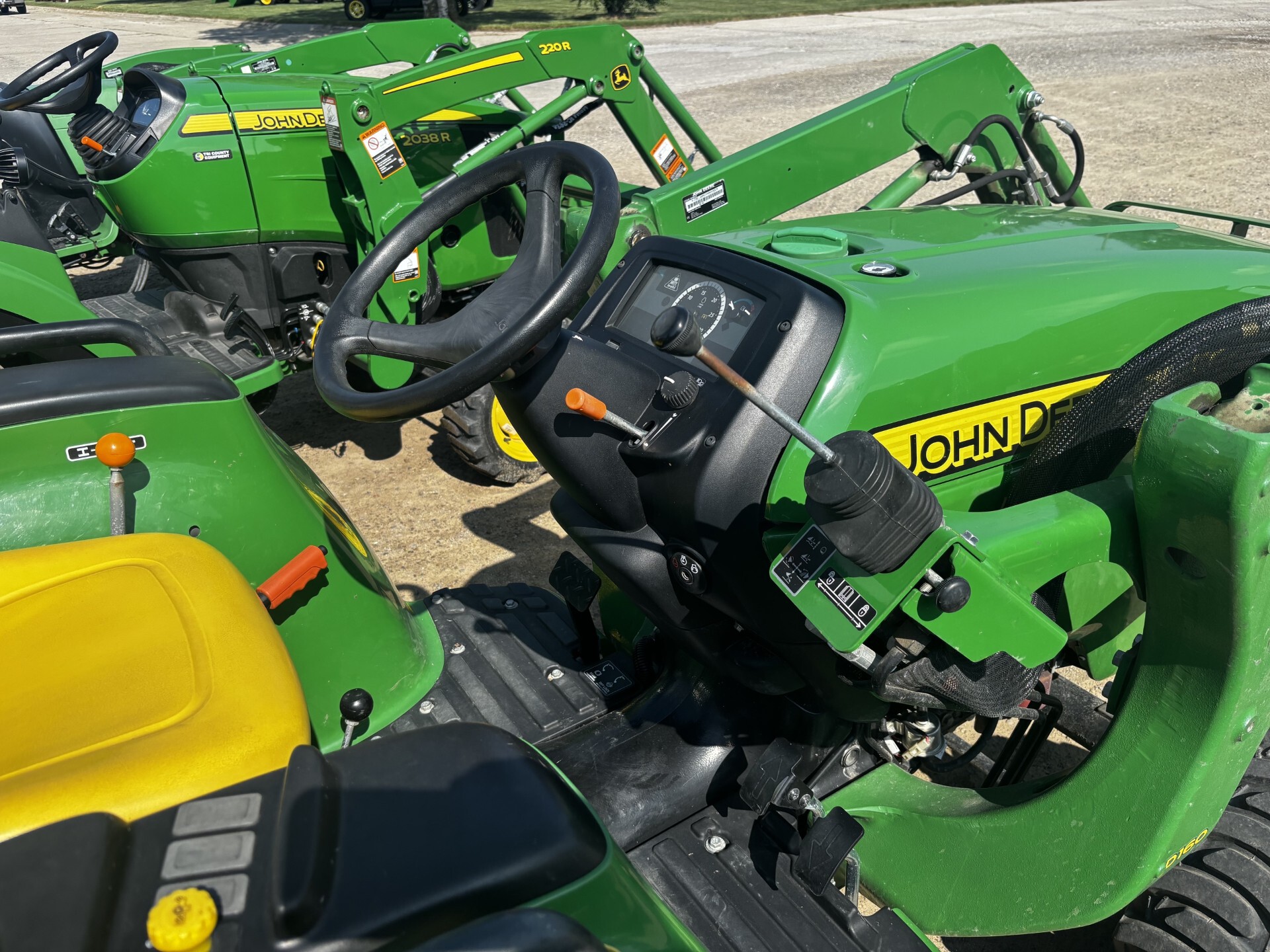 On Lot 2017 John Deere 3025E at Tri County Equipment Sandusky, MI