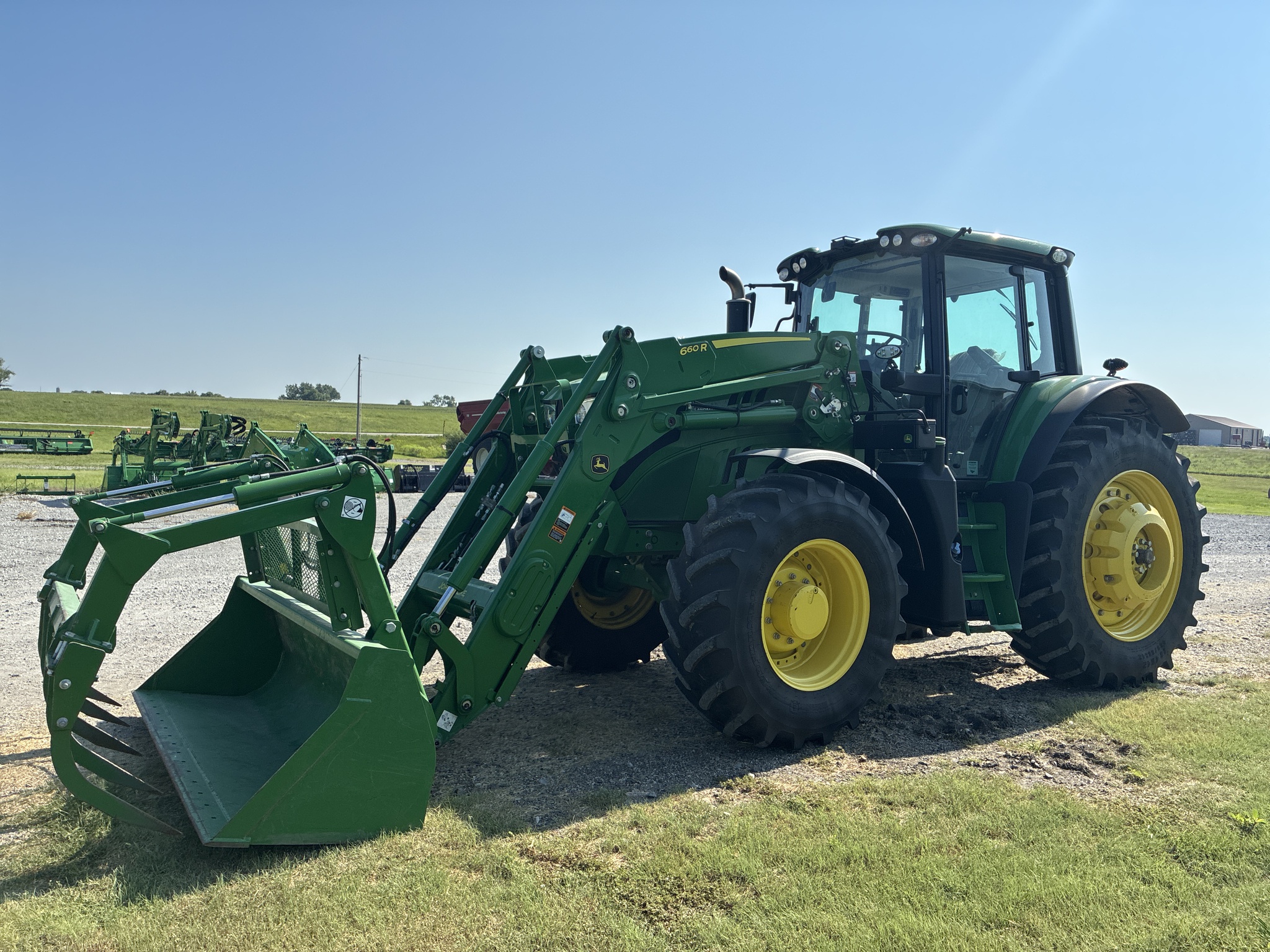  2024 John Deere 6155M at LandMark in Marysville, KS