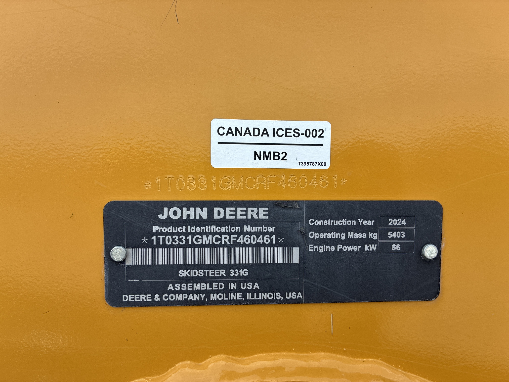  2024 John Deere 331G at LandMark in Marysville, KS