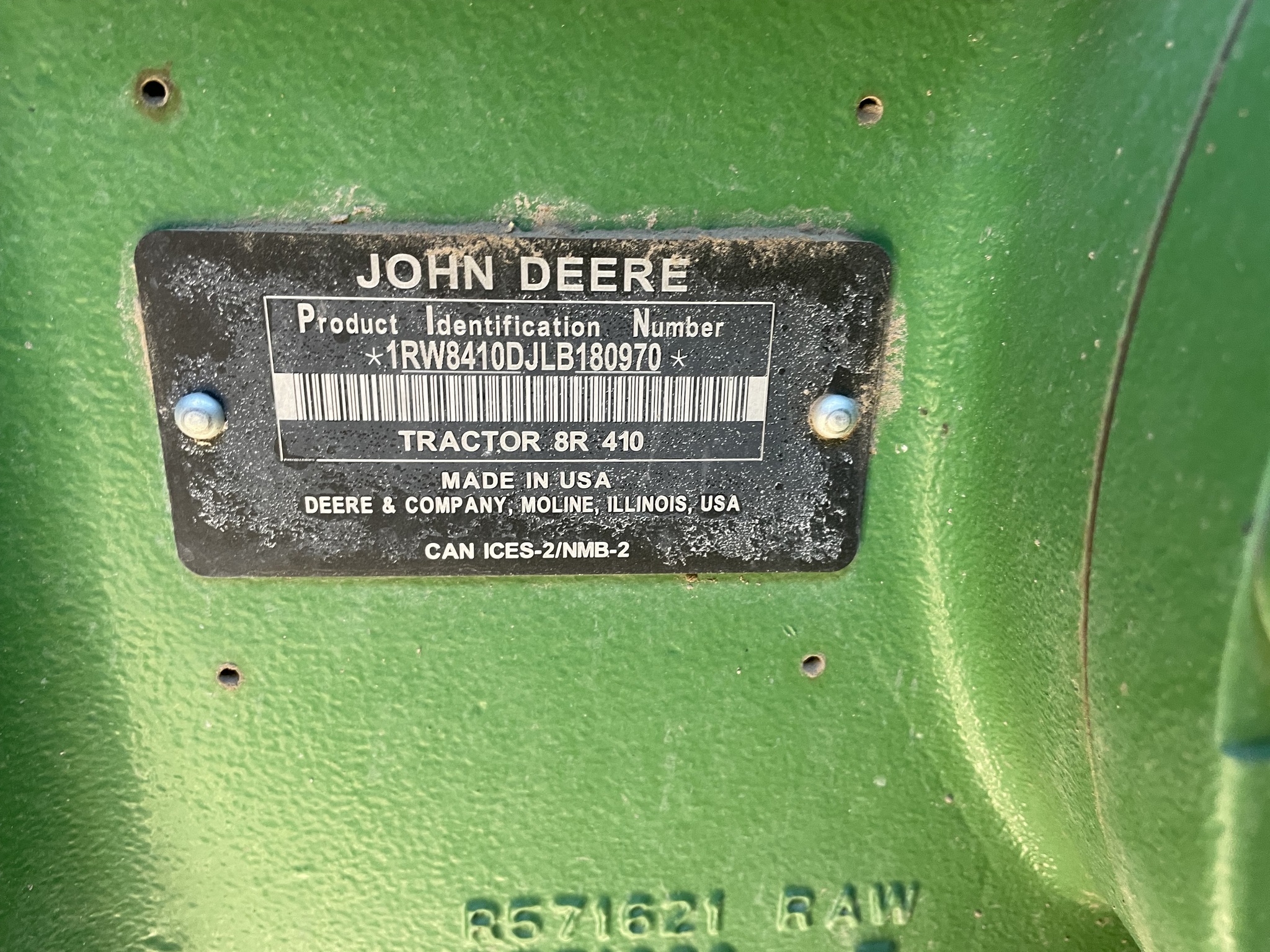  2021 John Deere 8R 410 at LandMark in Kearney, NE