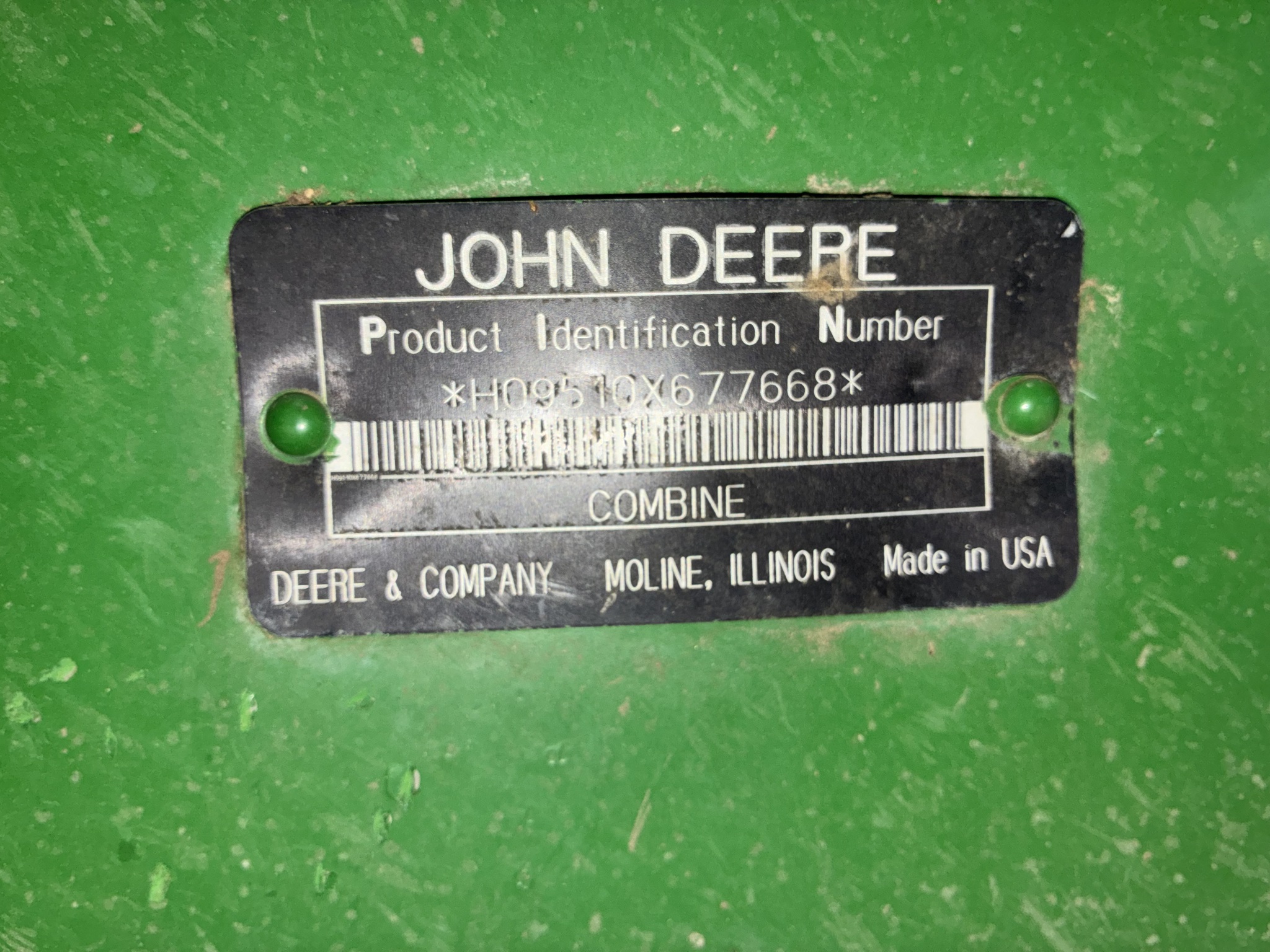  1998 John Deere 9510 at LandMark in Hebron, NE