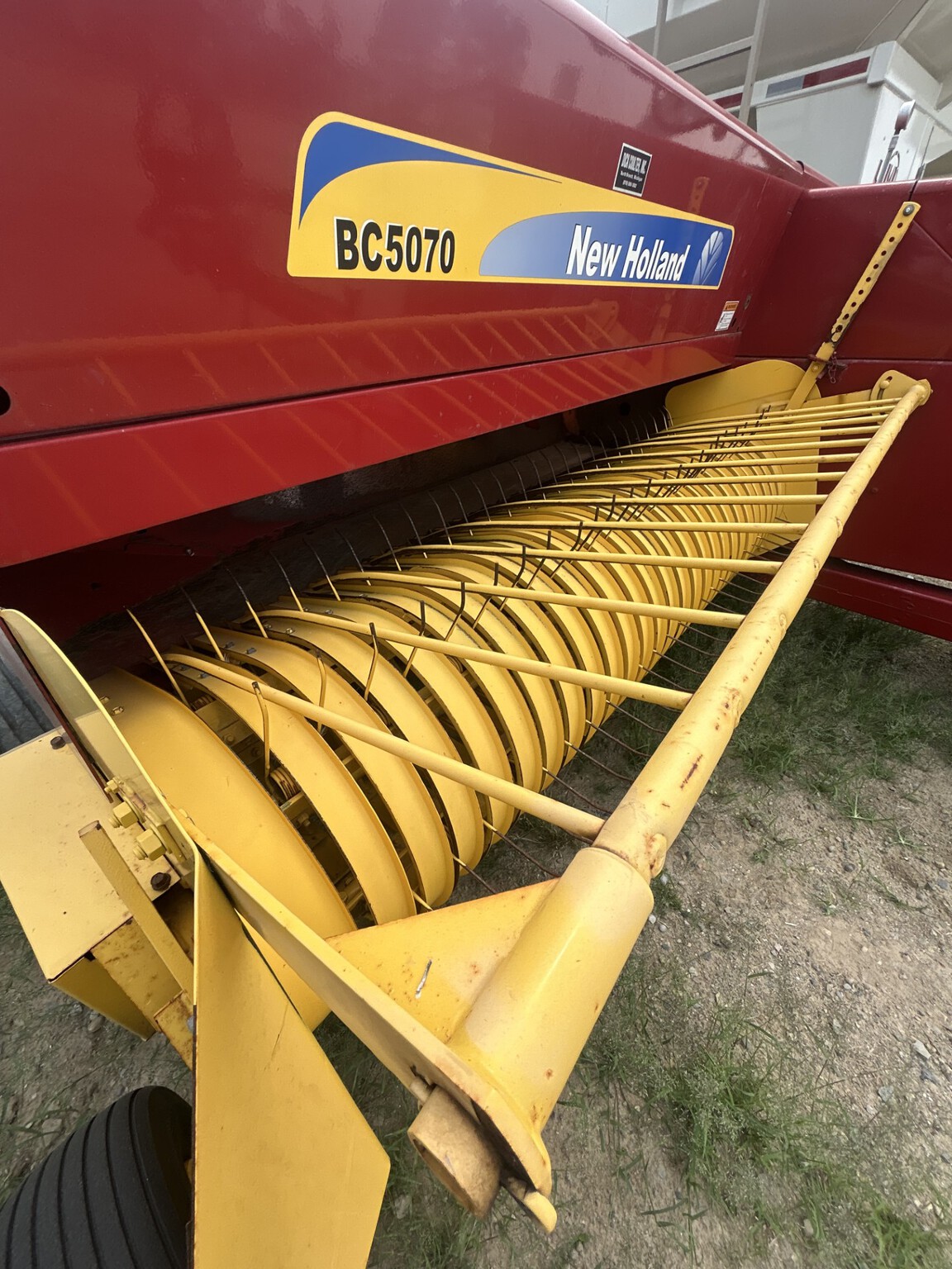 On Lot 2020 New Holland BC5070 at Tri County Equipment Marlette, MI