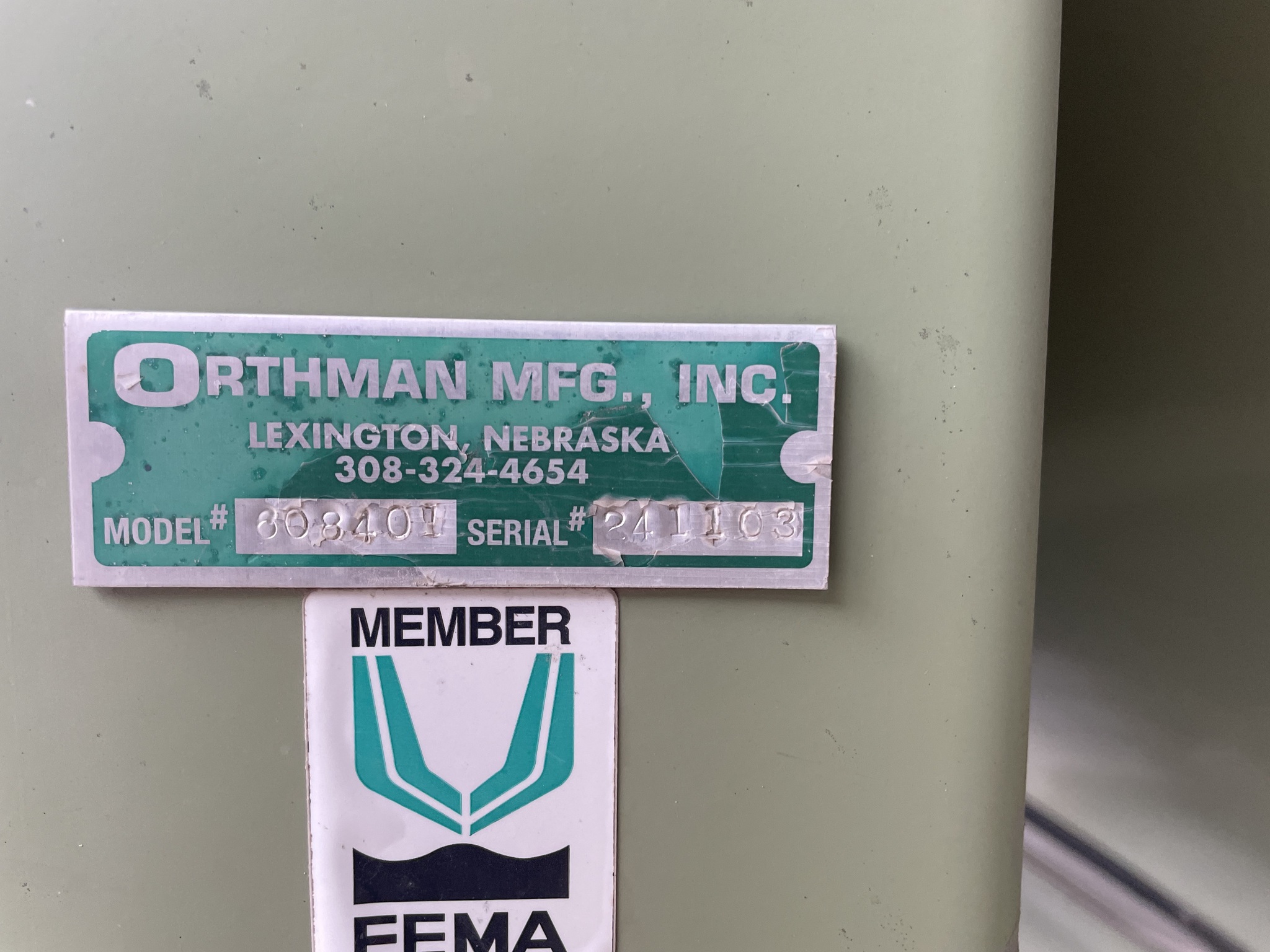  2011 Orthman 810 Scout at LandMark in Lexington, NE