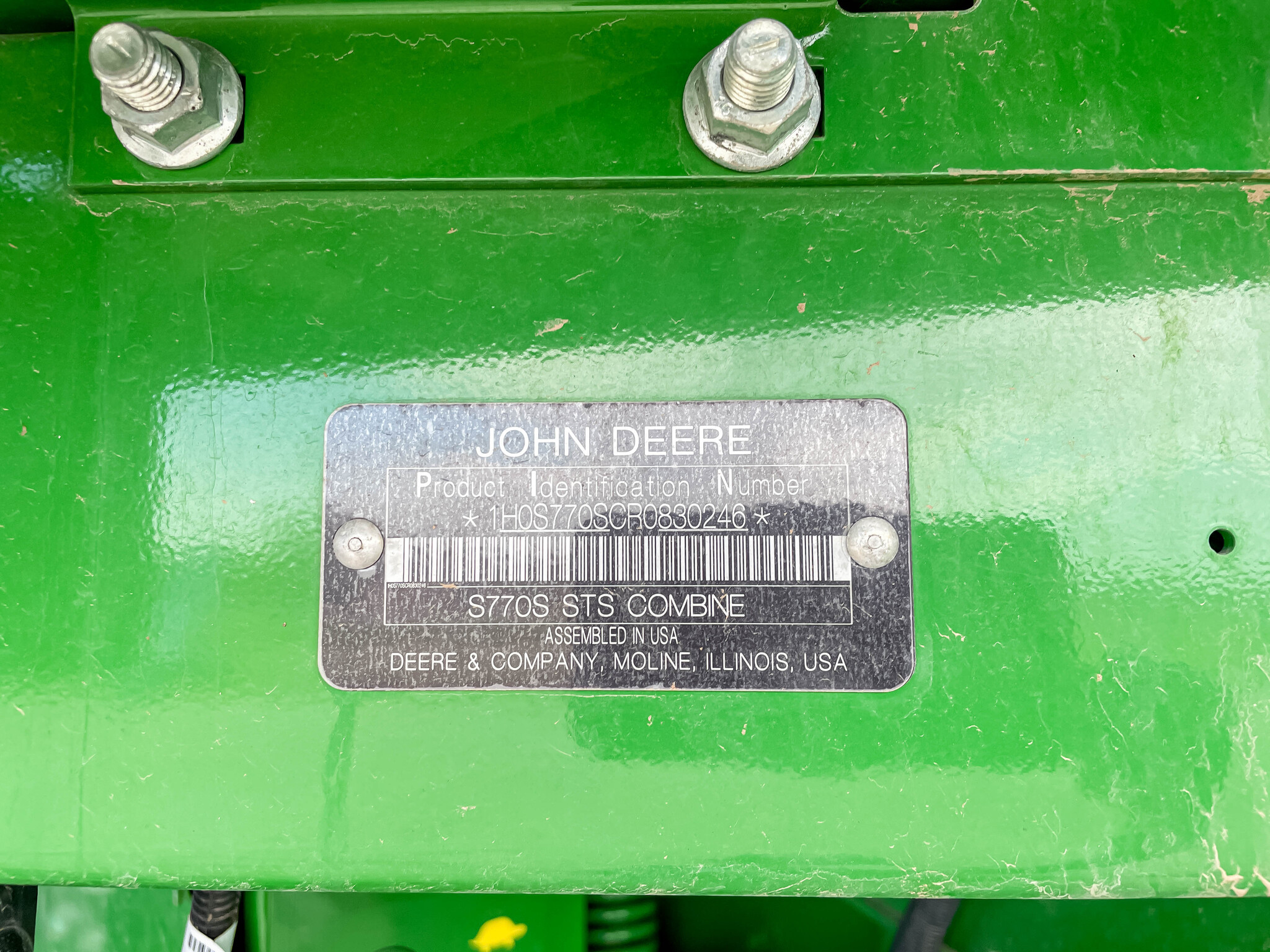  2024 John Deere S770 at LandMark in Marysville, KS