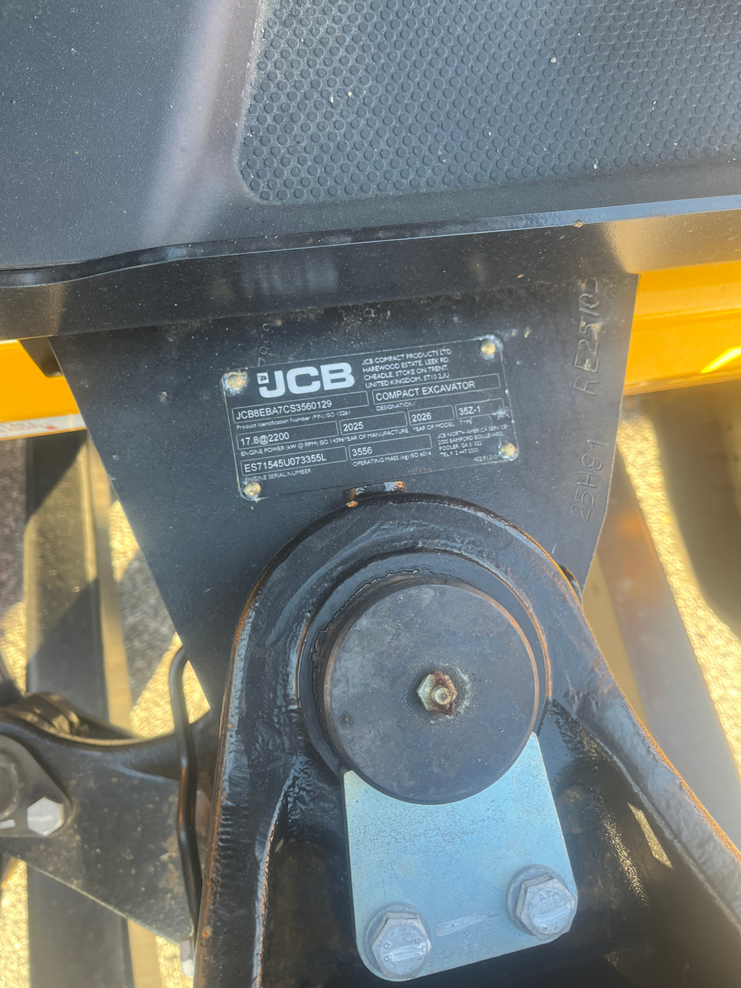  JCB 35Z at Briggs JCB Jacksonville, FL