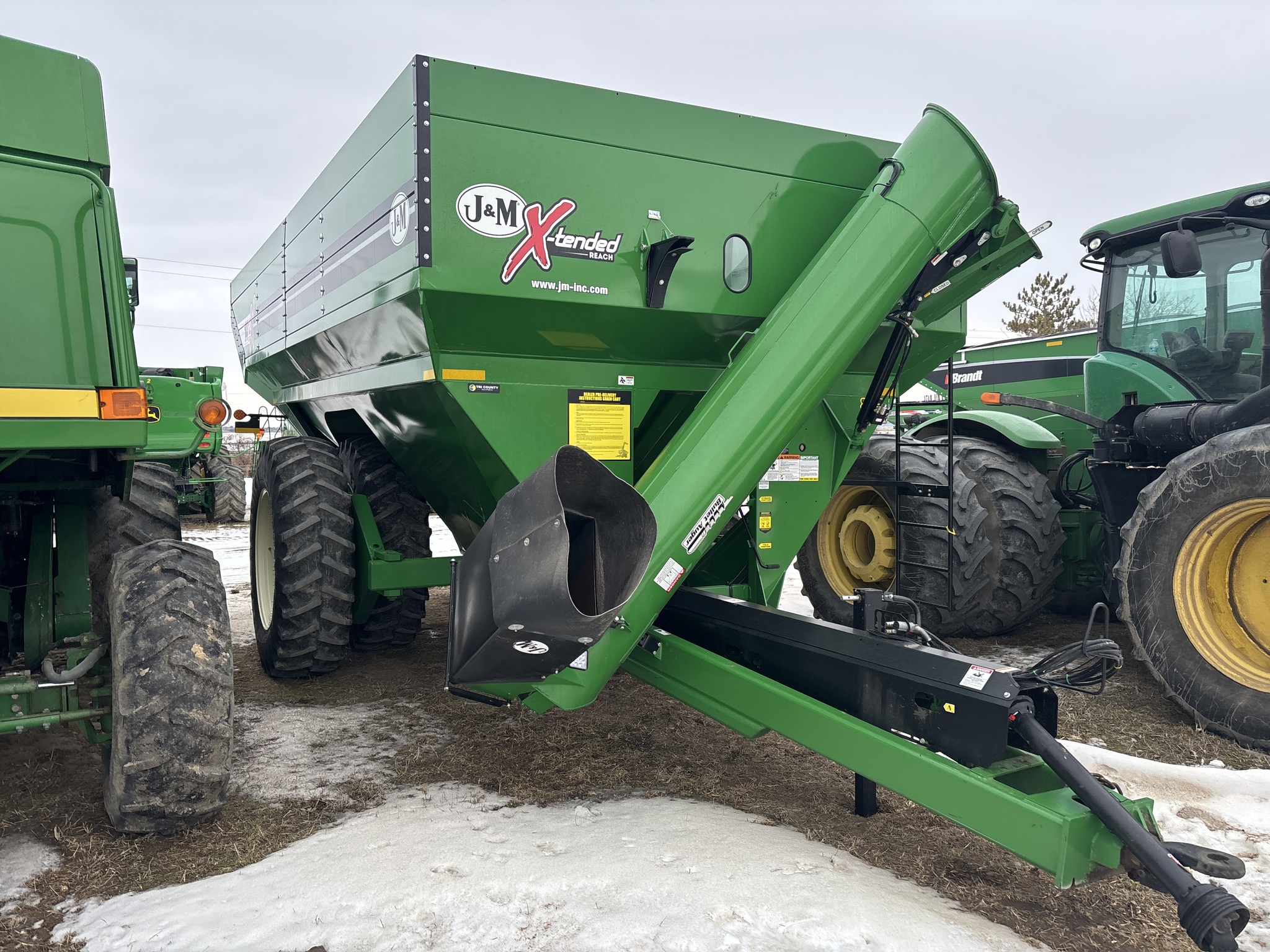 On Lot 2021 J&m 1412 at Tri County Equipment Marlette, MI