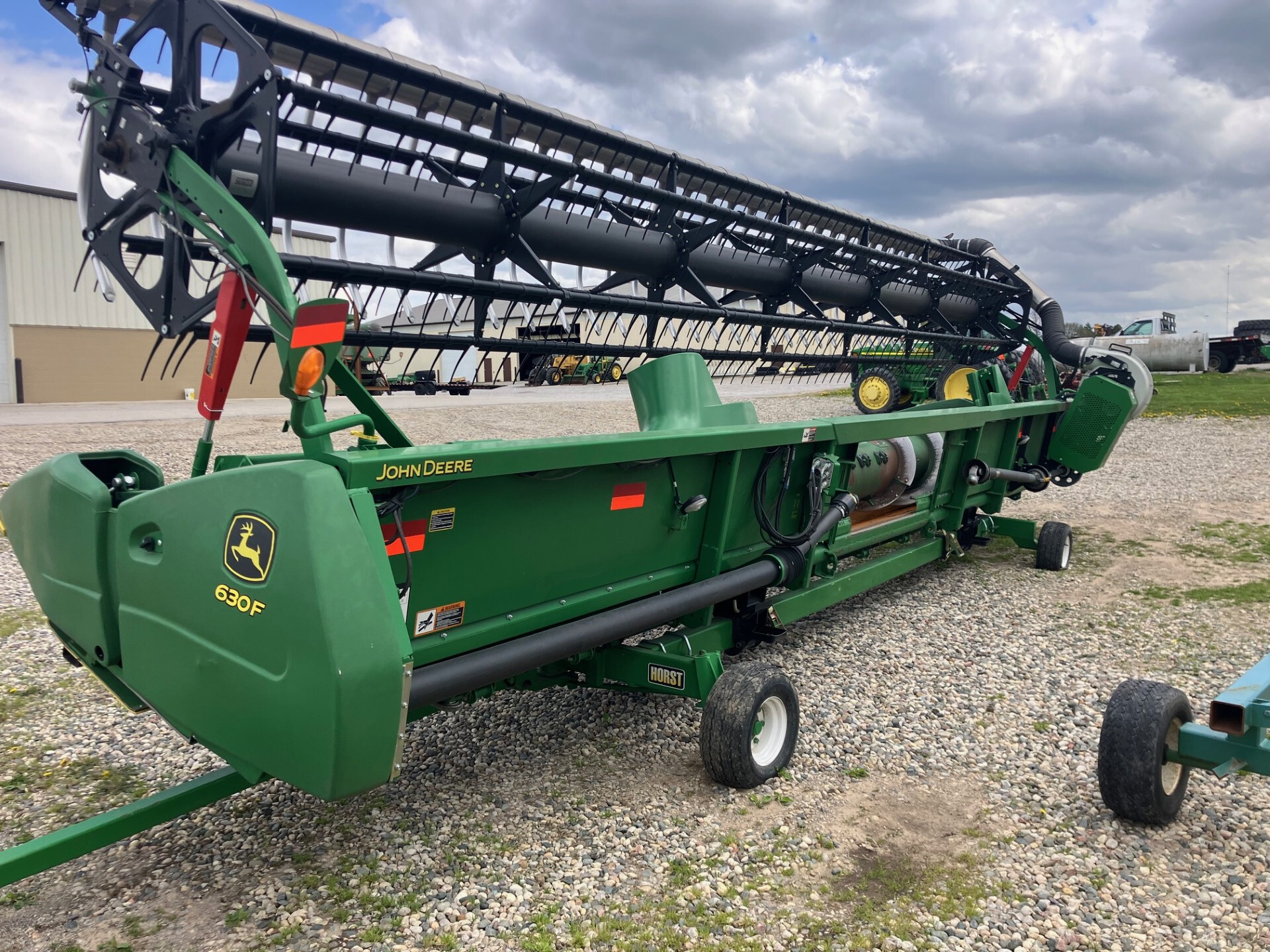 On Lot 2017 John Deere 630F at Tri County Equipment Caro, MI