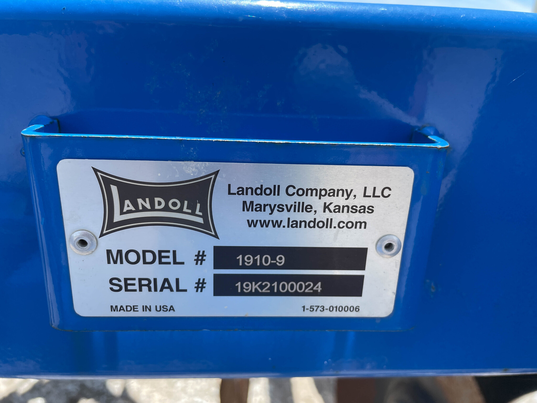  2021 Landoll 1910 at LandMark in Fairfield, NE