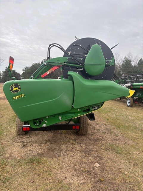 On Lot 2019 John Deere 735FD at Tri County Equipment Bad Axe, MI