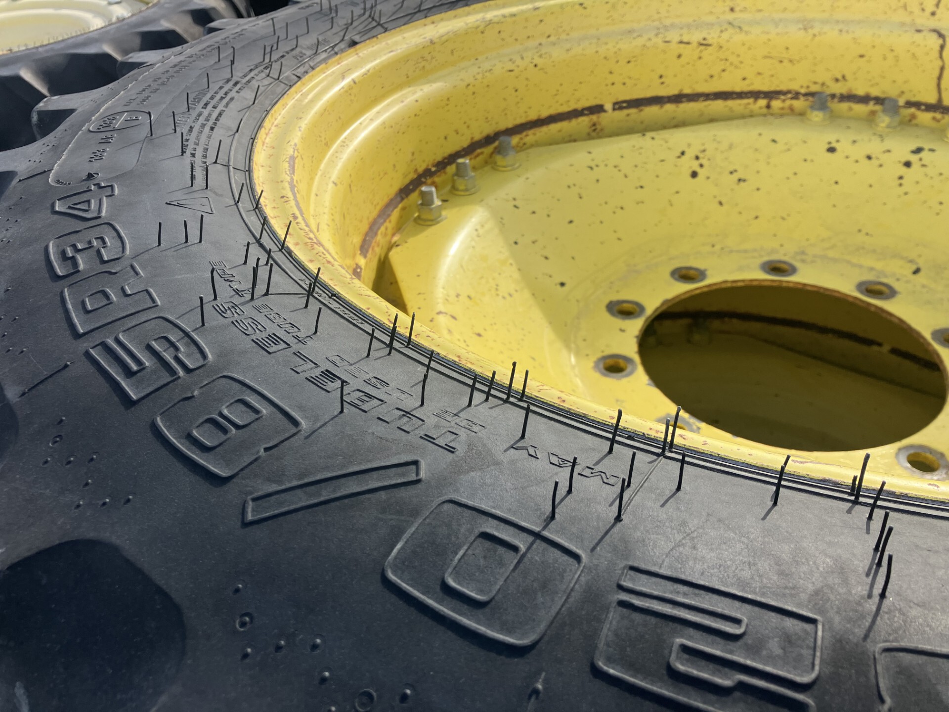 On Lot  Goodyear 320/90R50 at Tri County Equipment Caro, MI