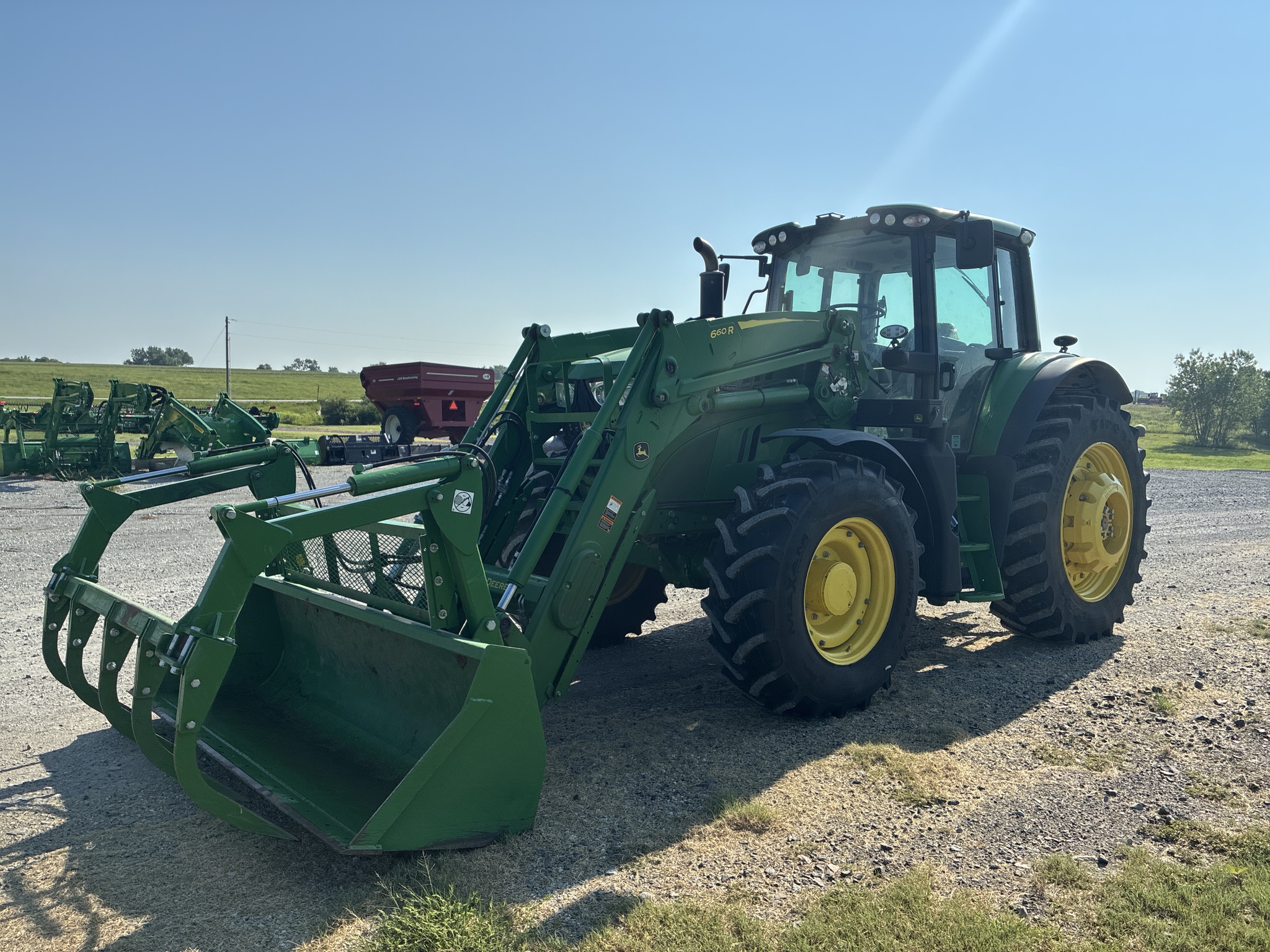  2024 John Deere 6155M at LandMark in Marysville, KS