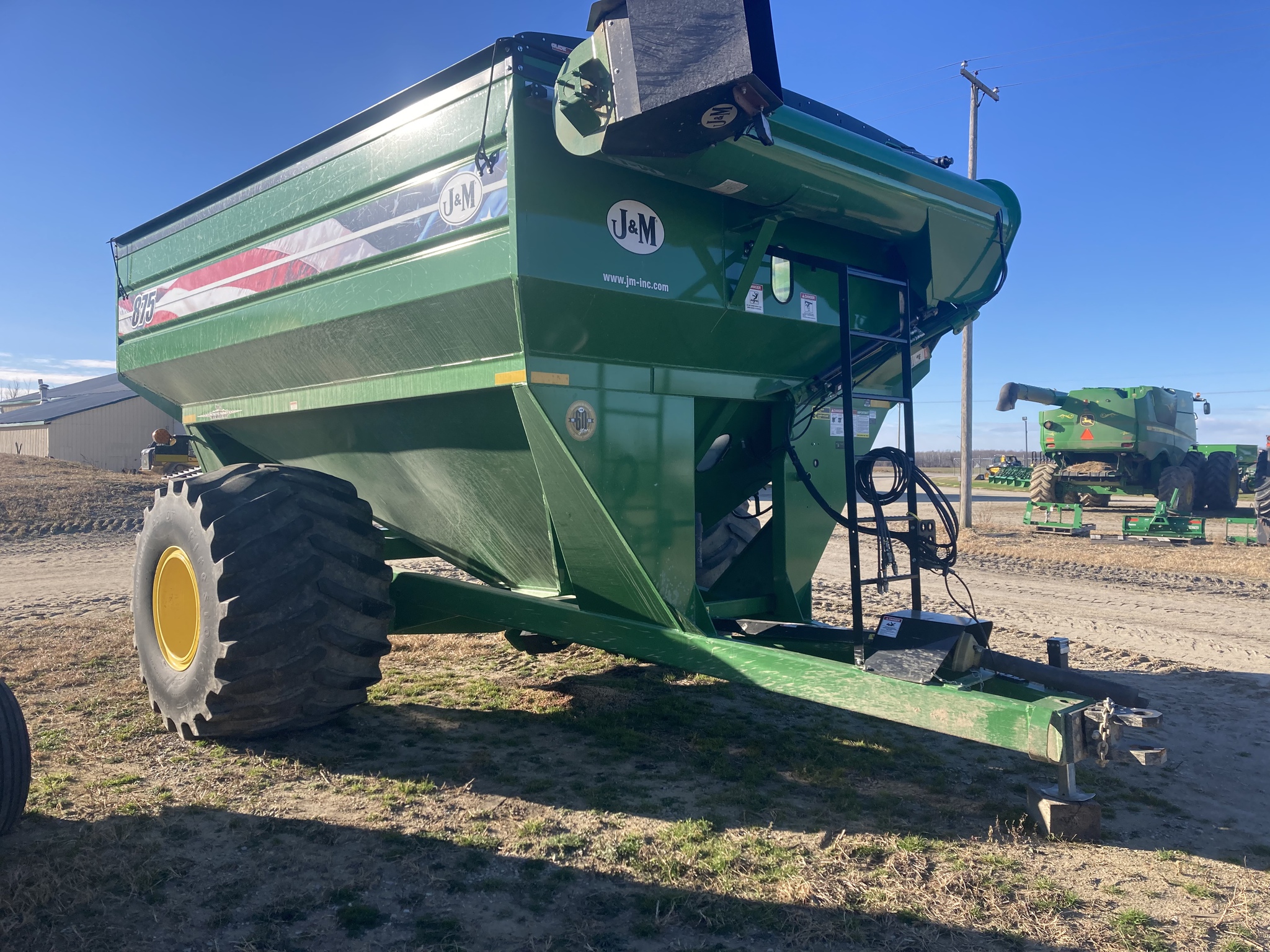 On Lot 2021 J&m 875-18 at Tri County Equipment Marlette, MI