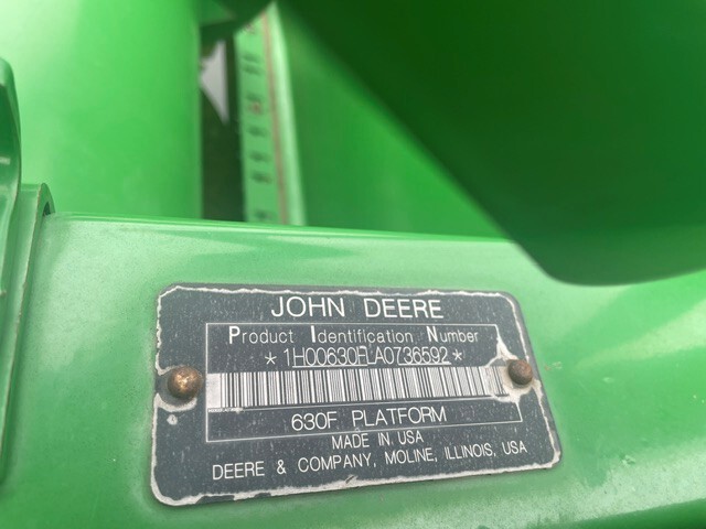  2010 John Deere 630F at LandMark in Phillipsburg, KS