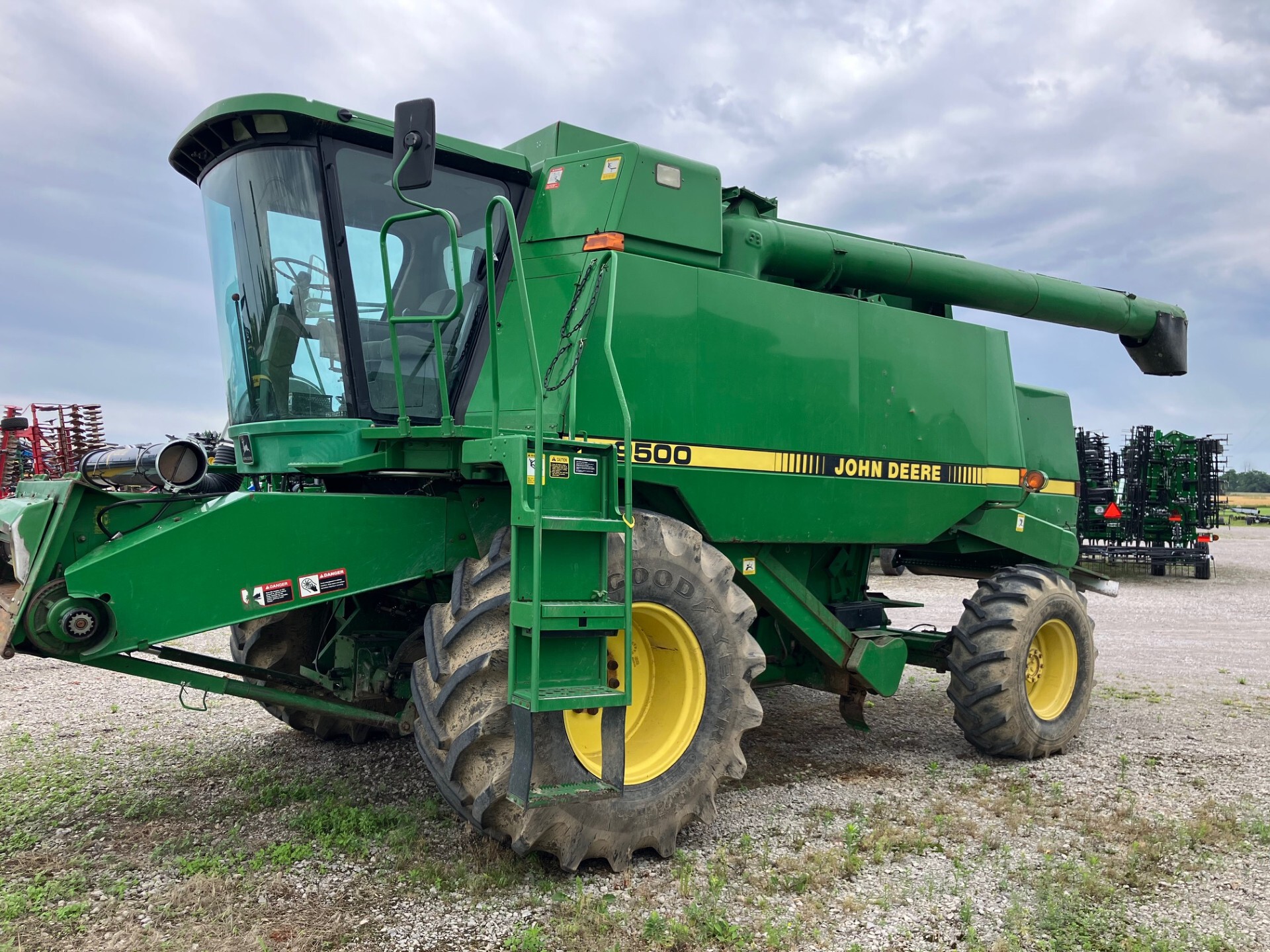 On Lot  John Deere 9500 at Tri County Equipment Marlette, MI