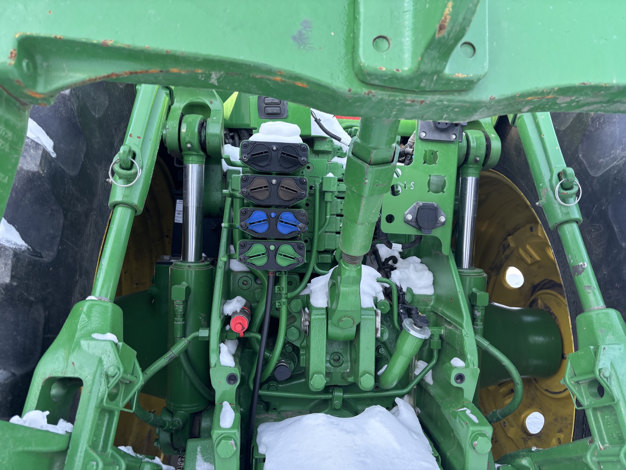 On Lot 2016 John Deere 8245R at Tri County Equipment Marlette, MI