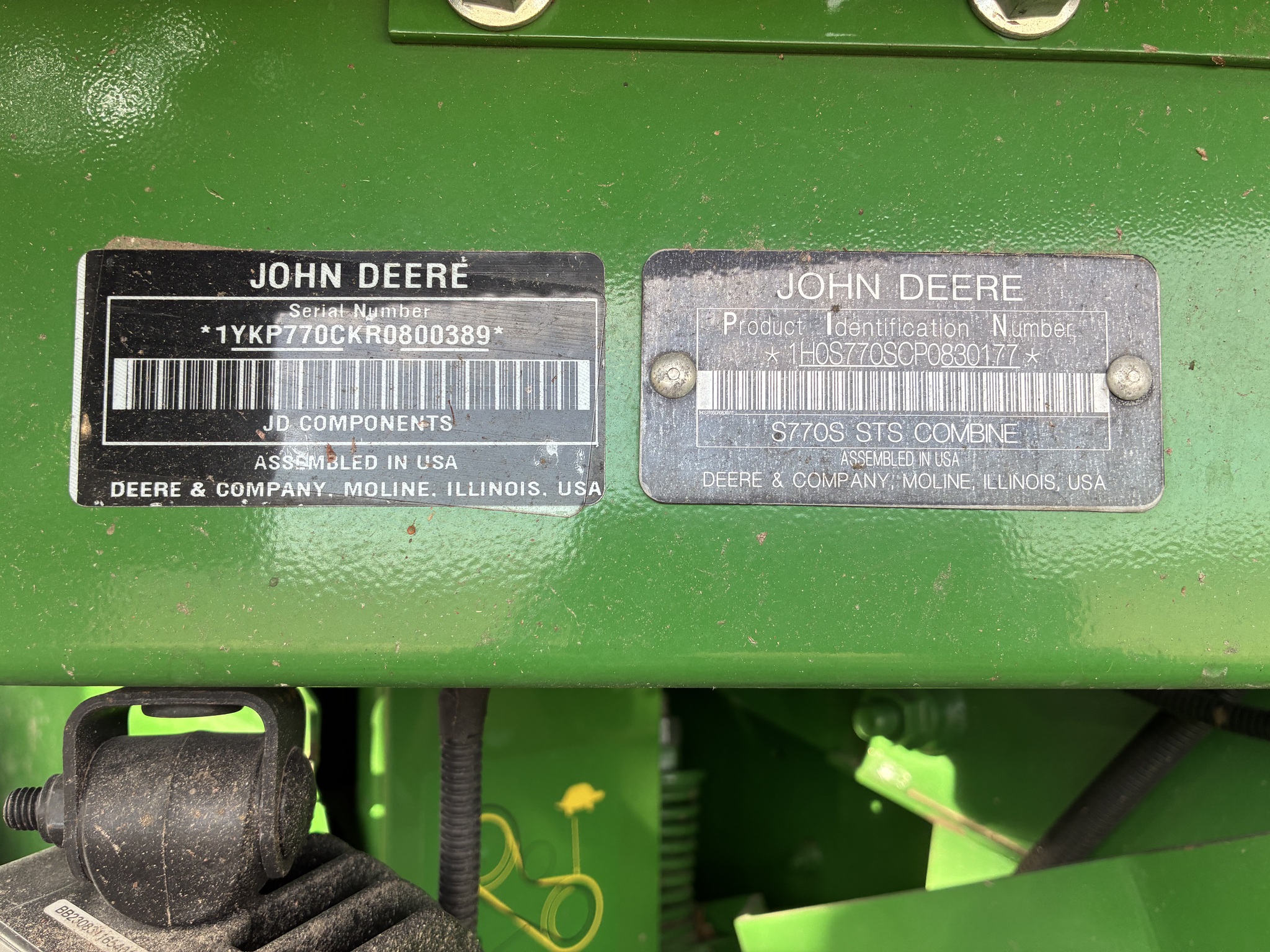  2024 John Deere S770 at LandMark in Beatrice, NE