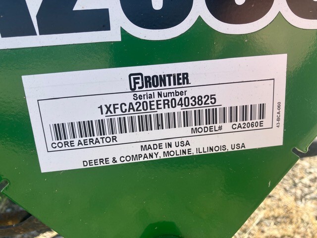 On Lot 2024 Frontier CA2060E at Tri County Equipment Lapeer, MI