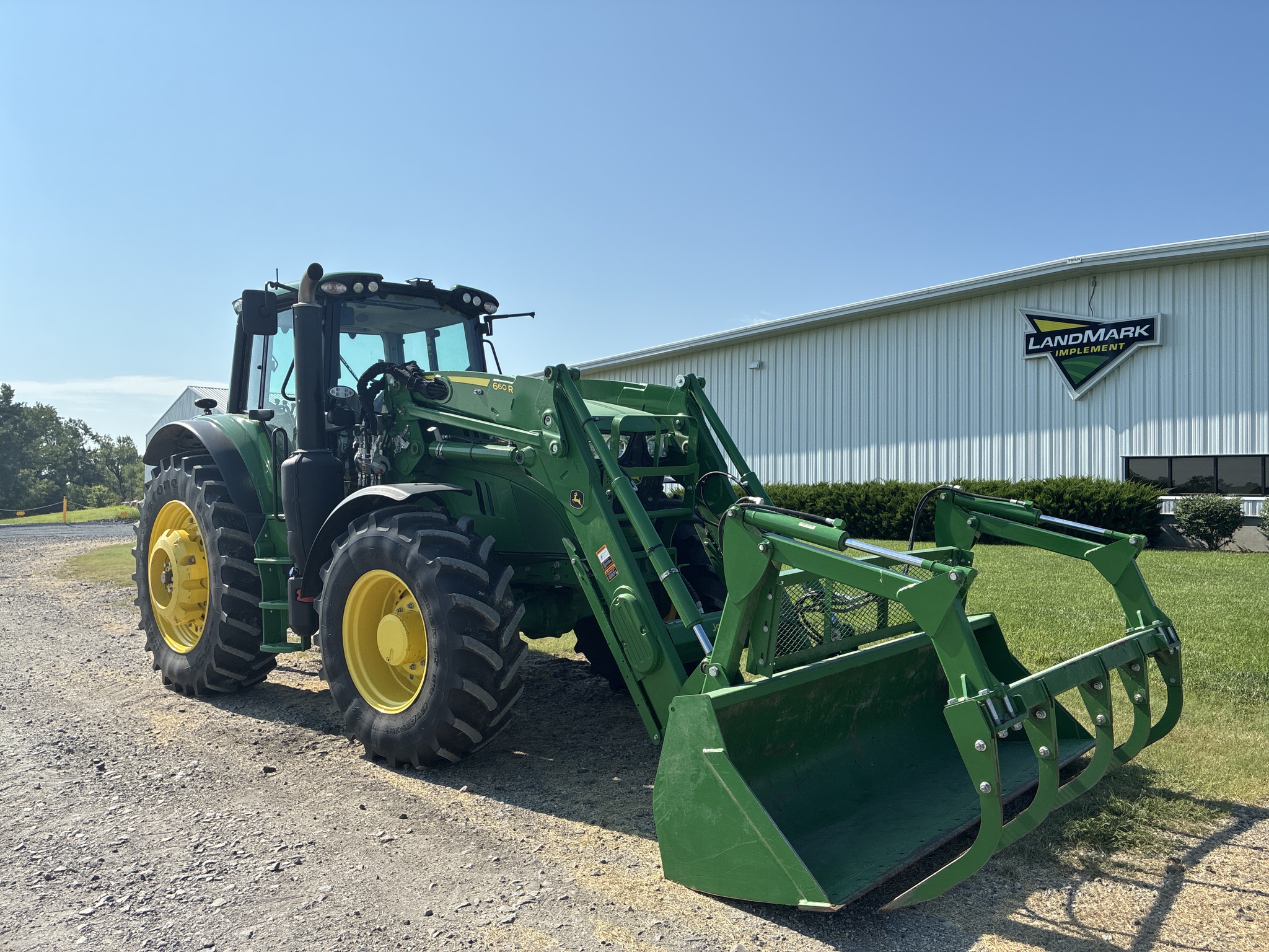  2024 John Deere 6155M at LandMark in Marysville, KS
