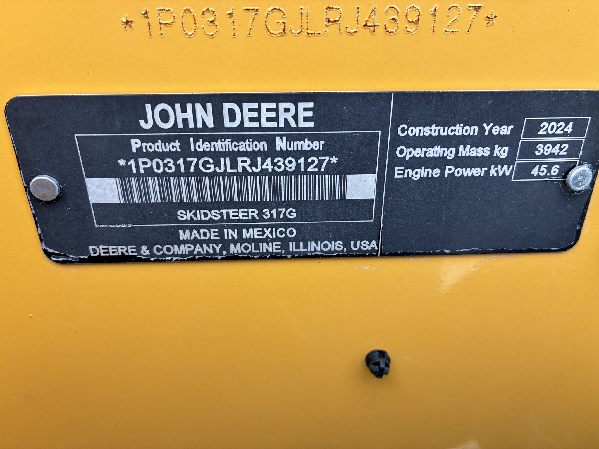  2024 John Deere 317G at LandMark in Arapahoe, NE