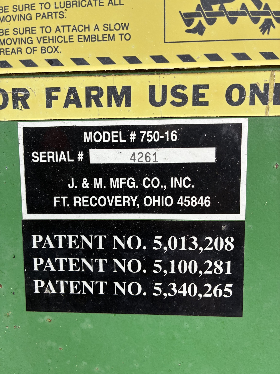  2011 J&m 750-16 at LandMark in Arapahoe, NE