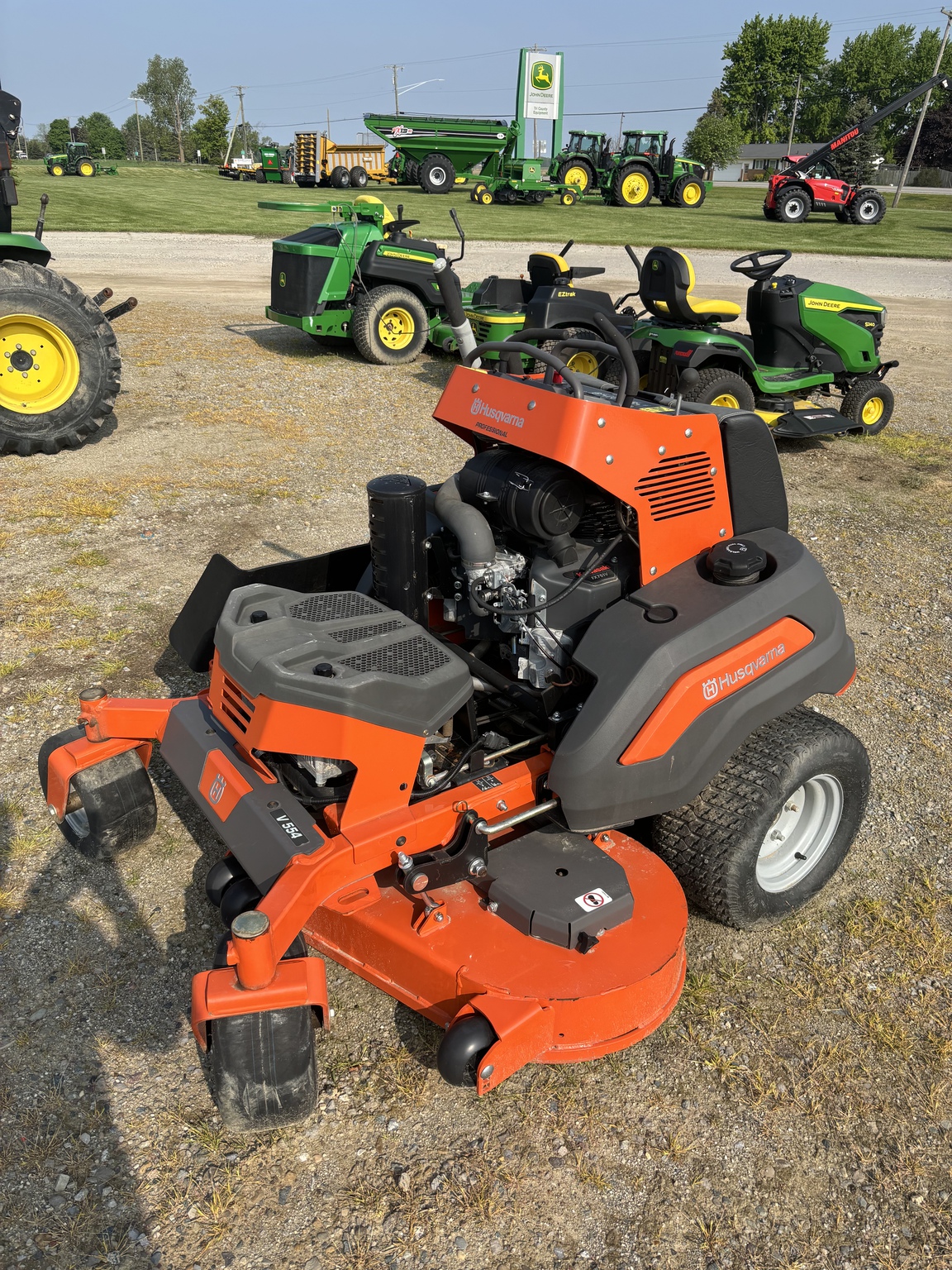On Lot 2021 Husqvarna V554 at Tri County Equipment Sandusky, MI
