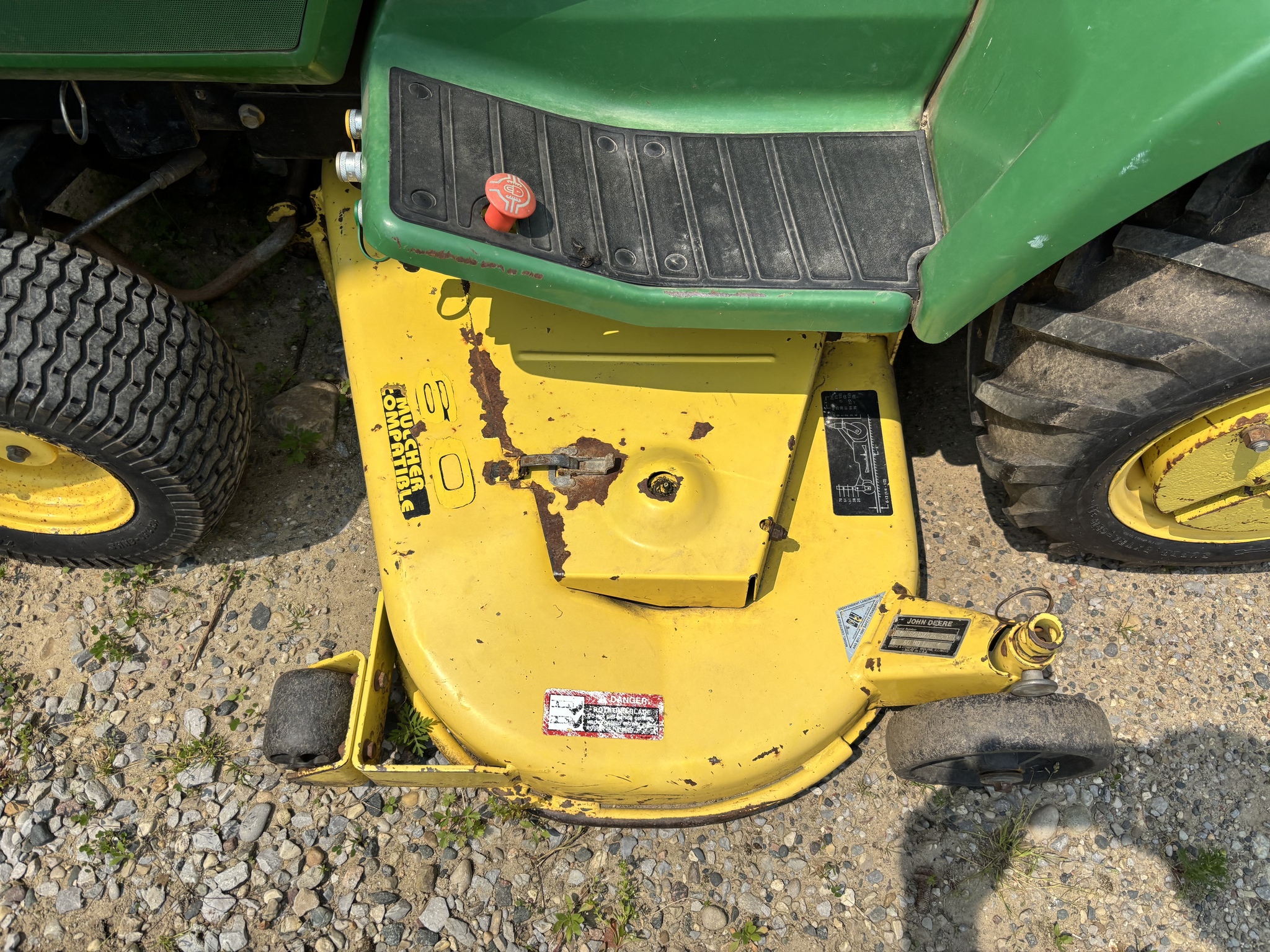 On Lot 1994 John Deere 425 at Tri County Equipment Marlette, MI