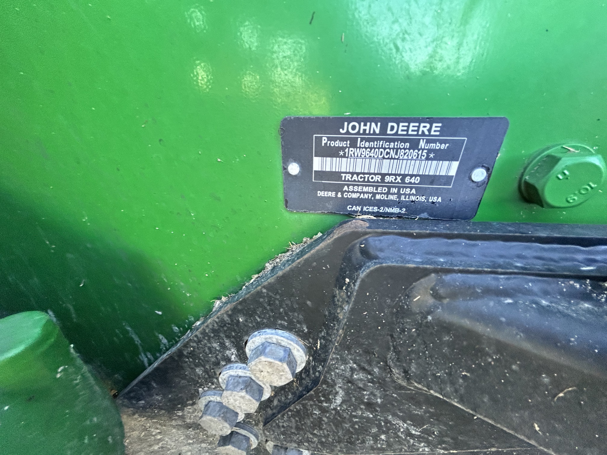  2022 John Deere 9RX 640 at LandMark in Fairfield, NE