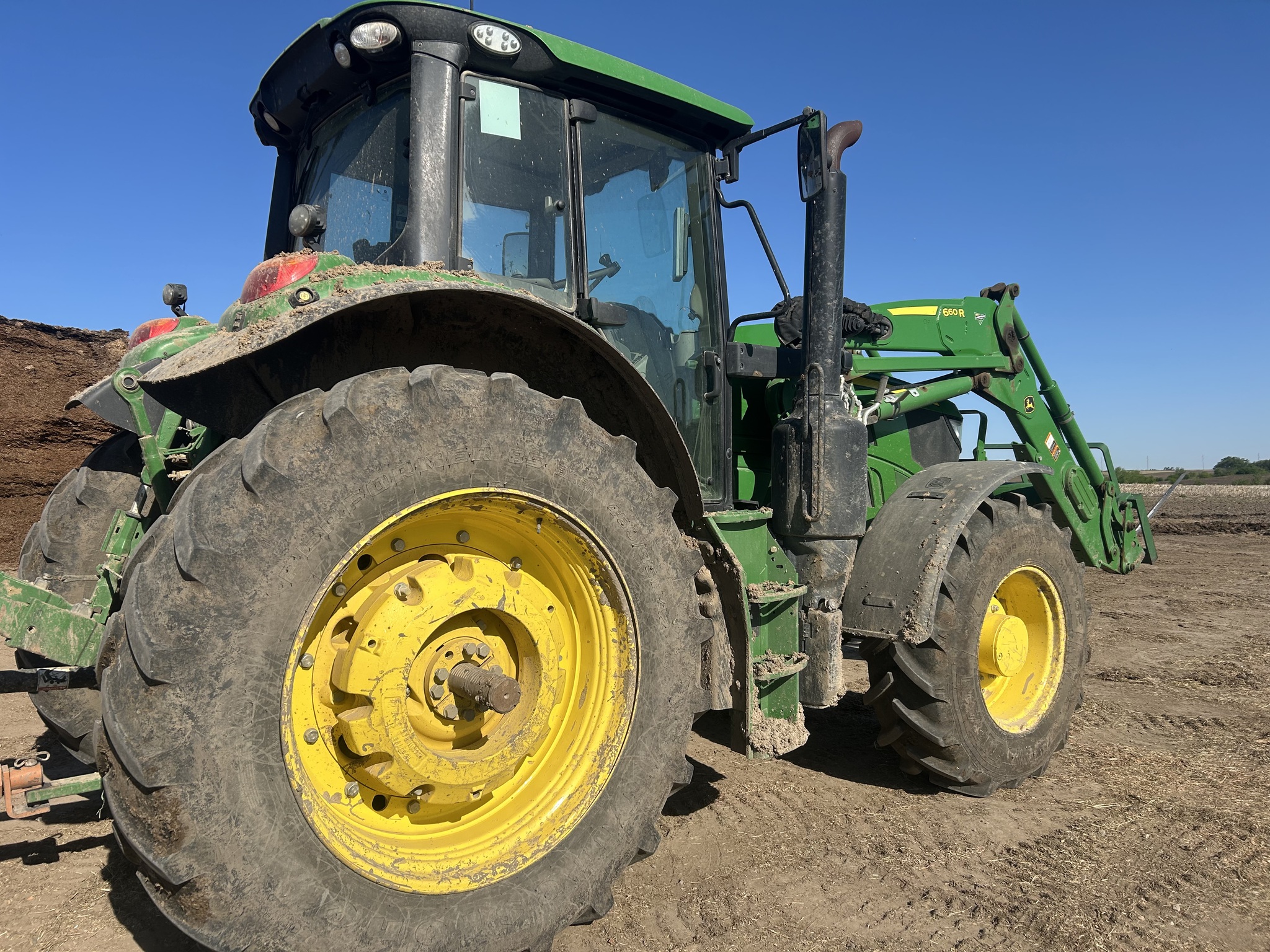  2021 John Deere 6155M at LandMark in Marysville, KS