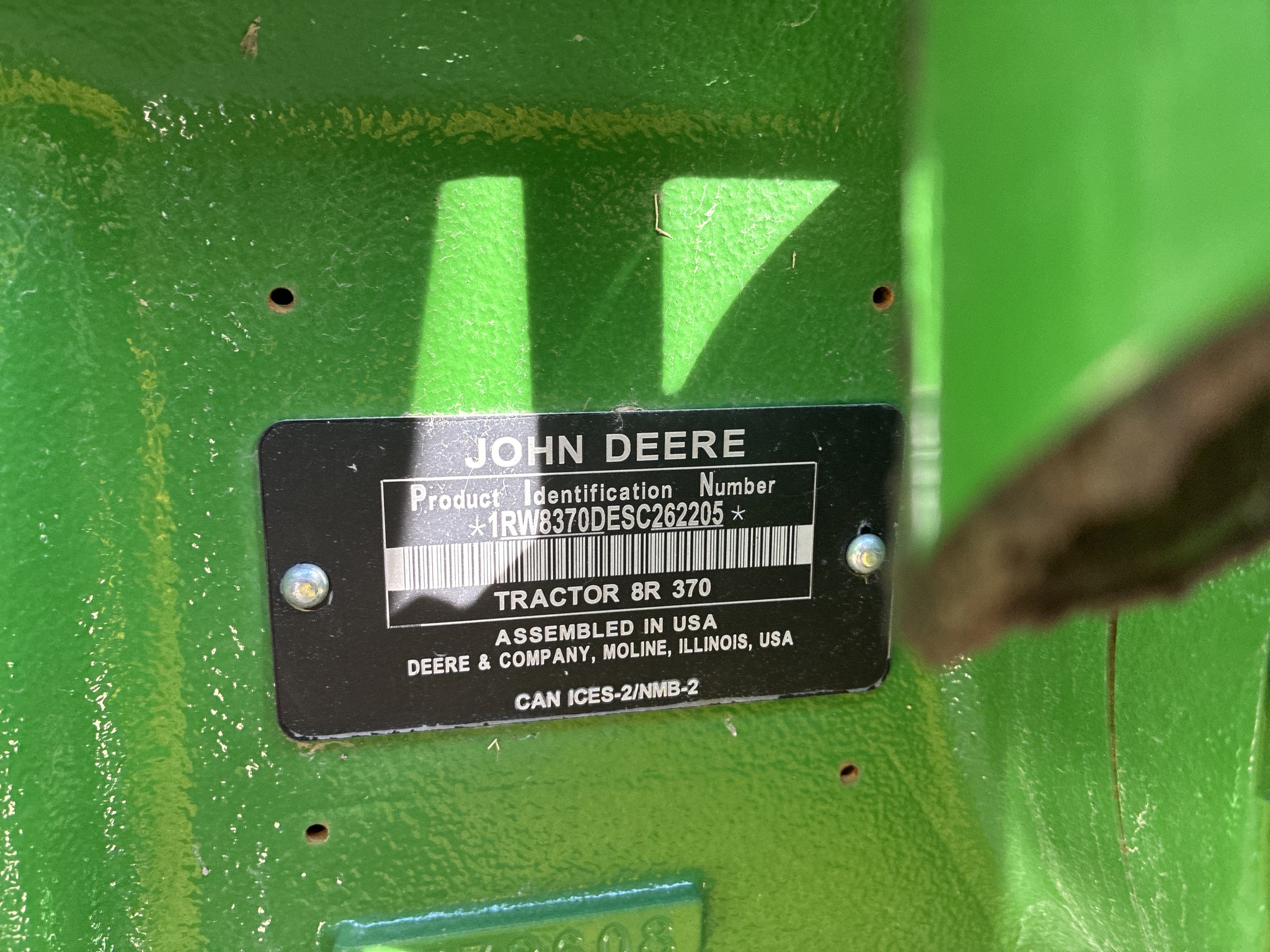  2025 John Deere 8R 370 at LandMark in Hebron, NE